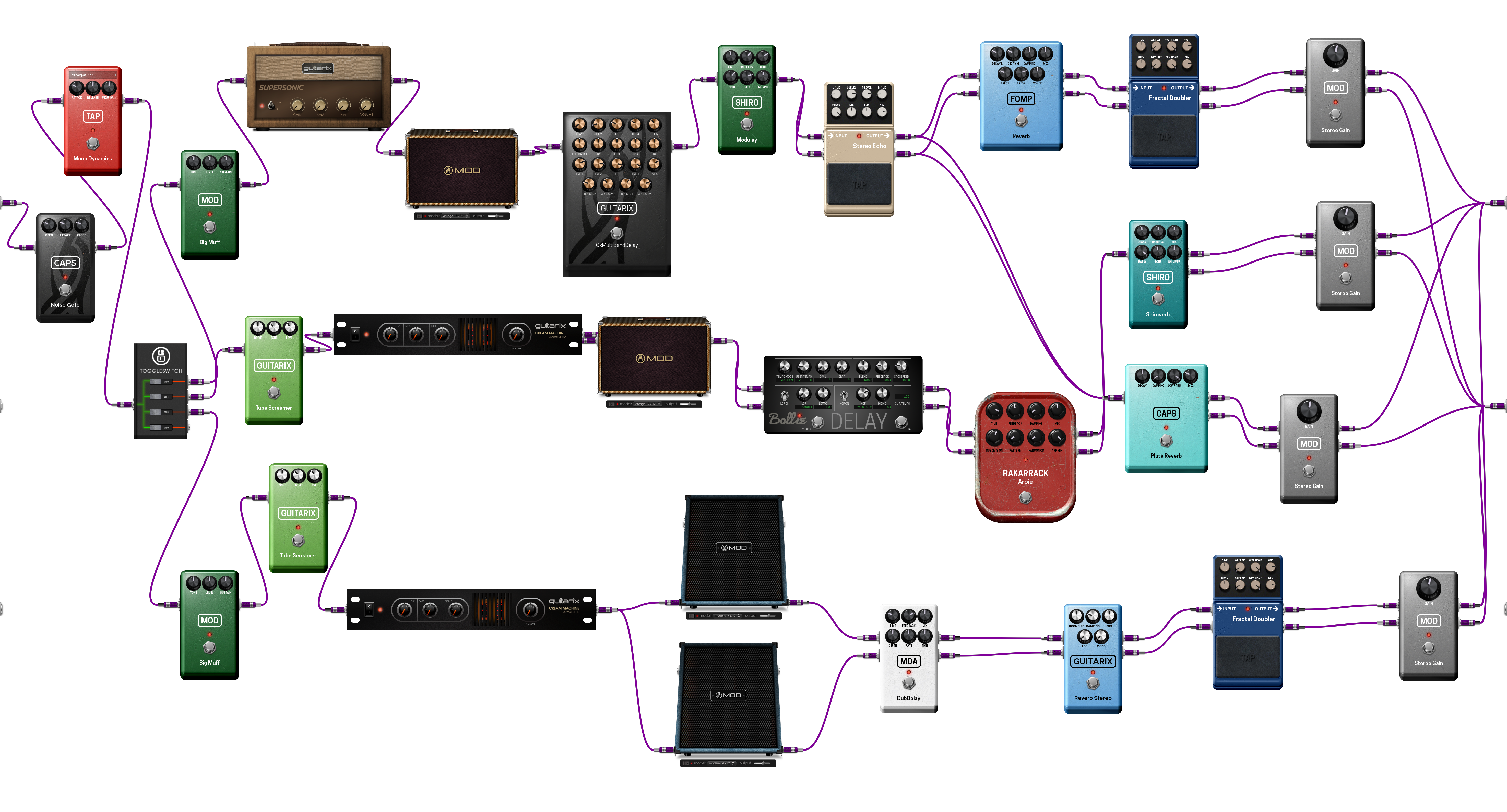 Pedalboard screenshot