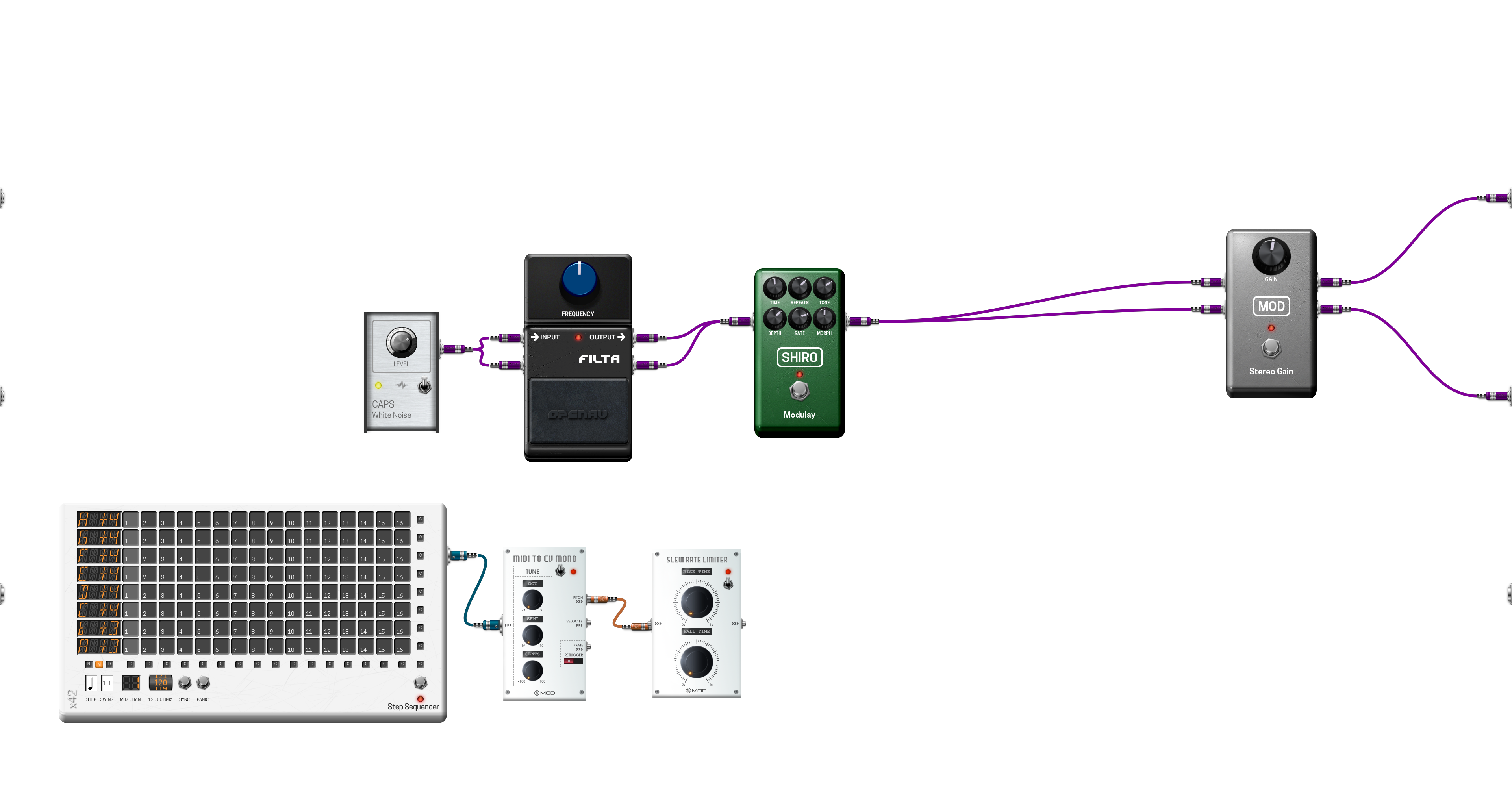 Pedalboard screenshot