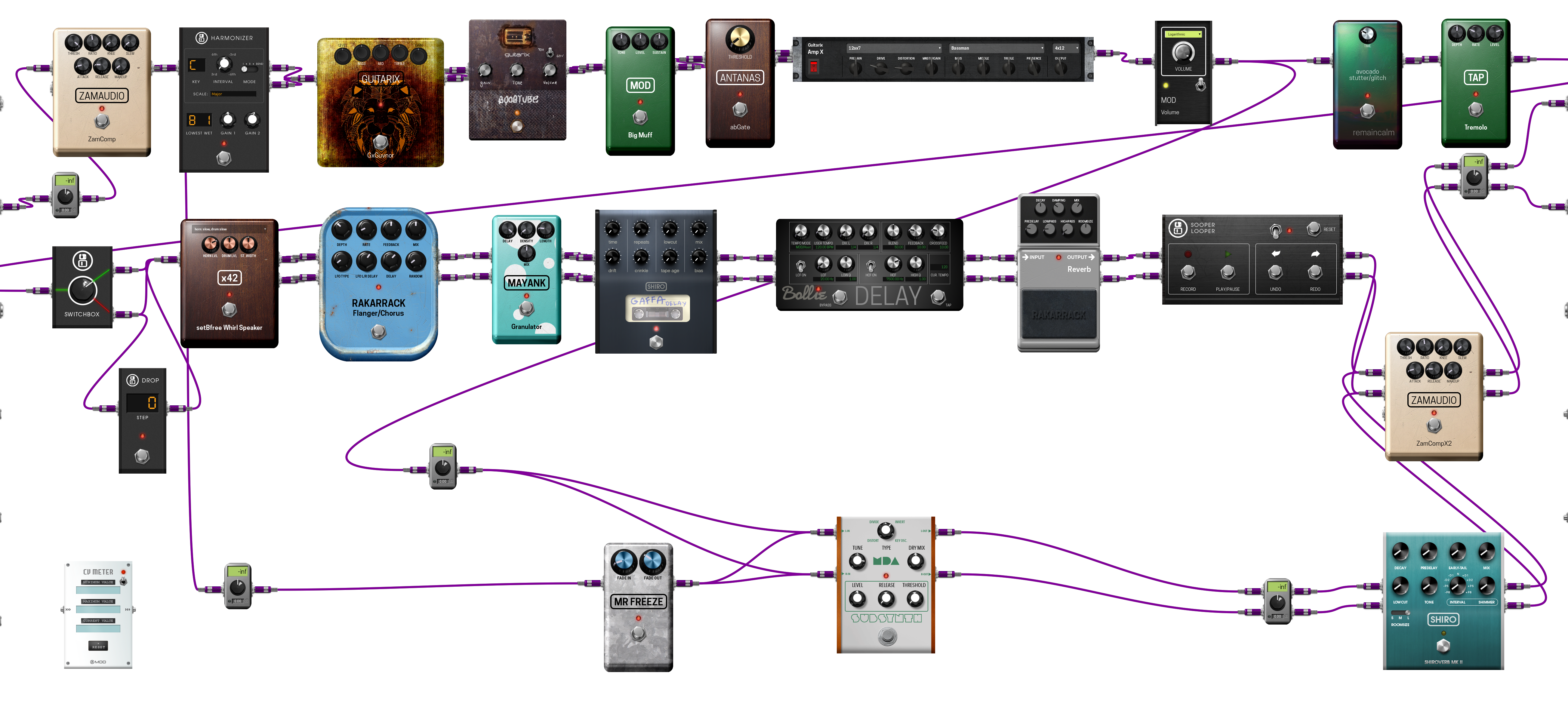 Pedalboard screenshot