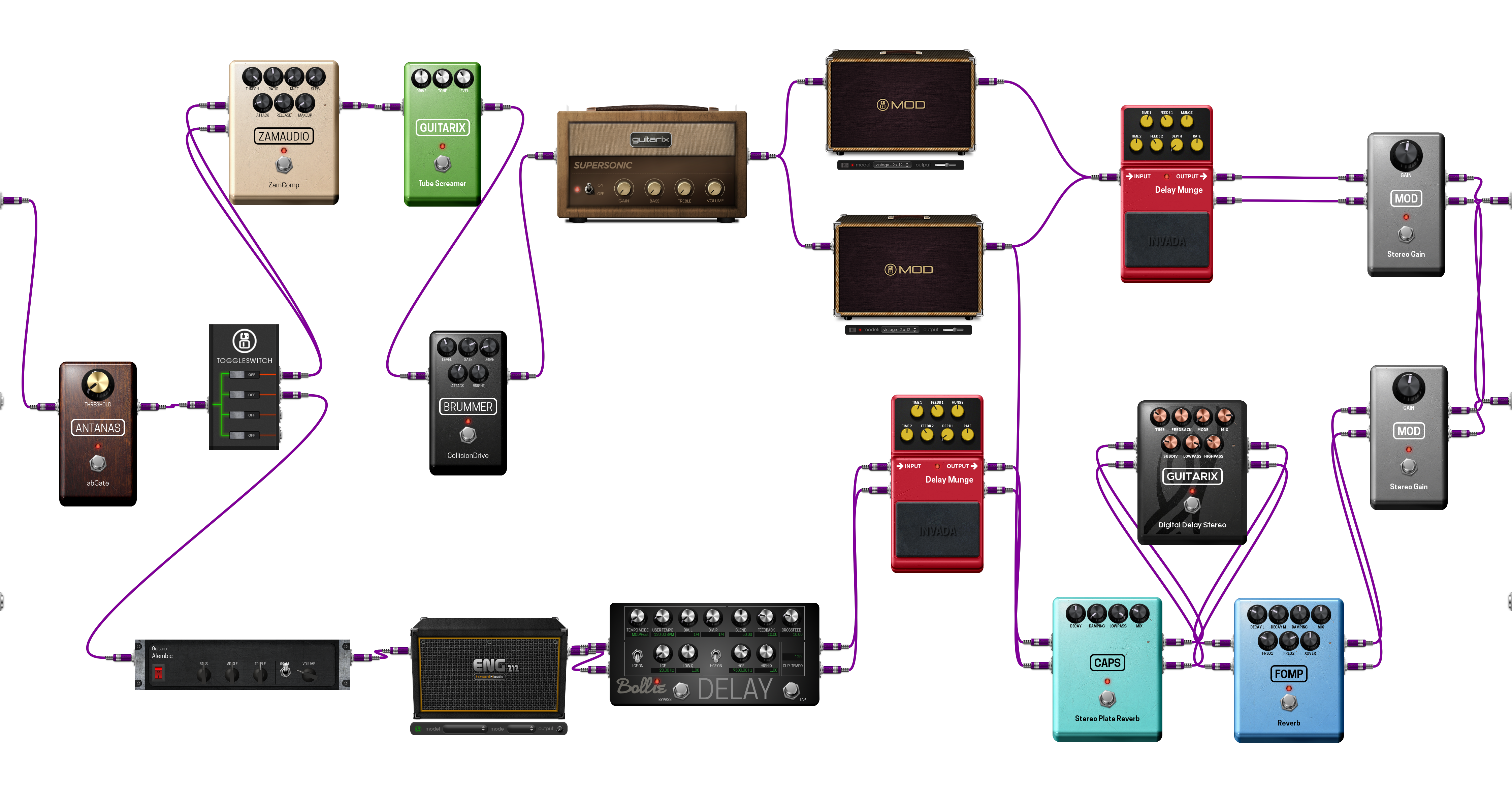 Pedalboard screenshot