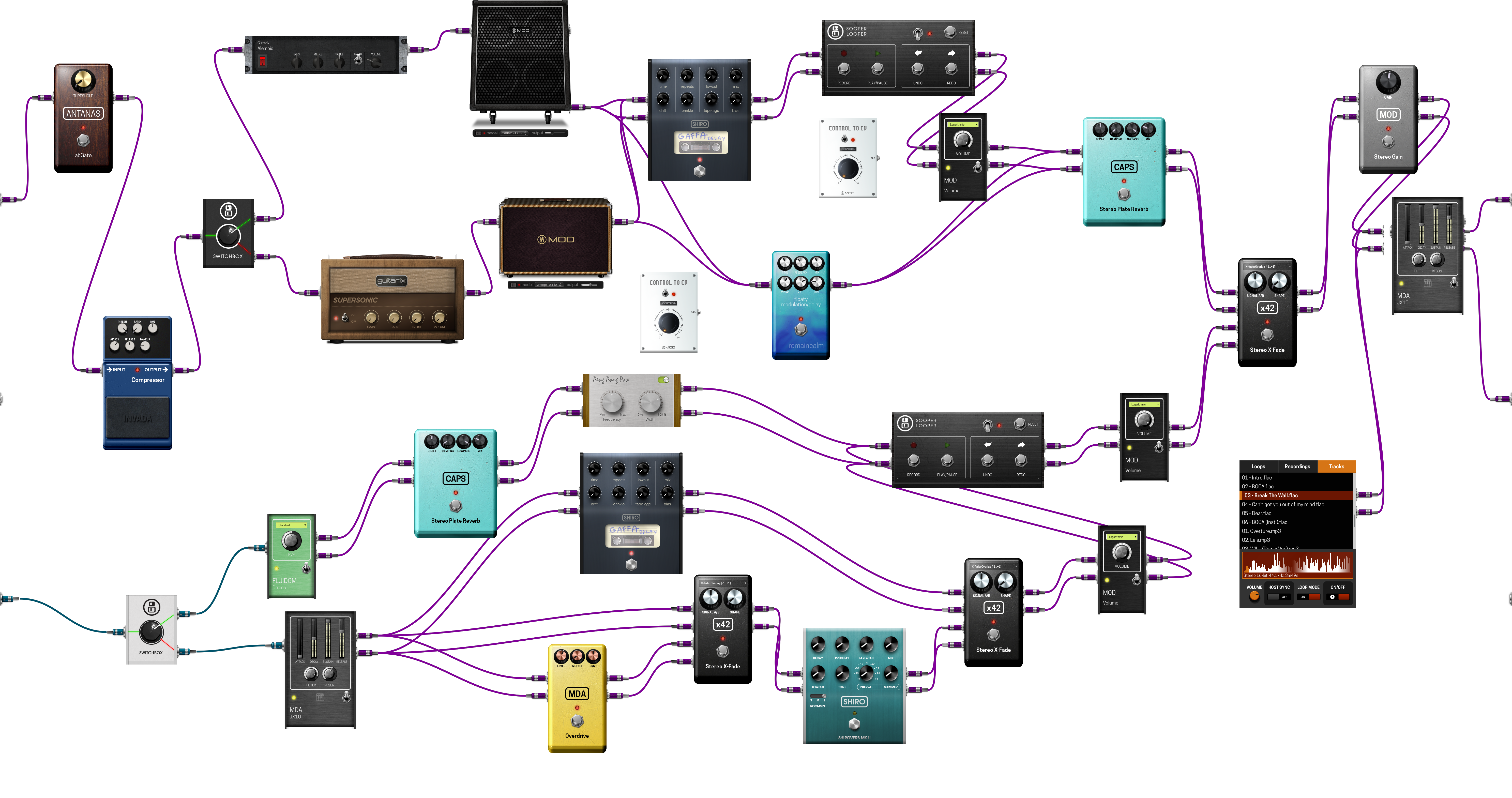 Pedalboard screenshot