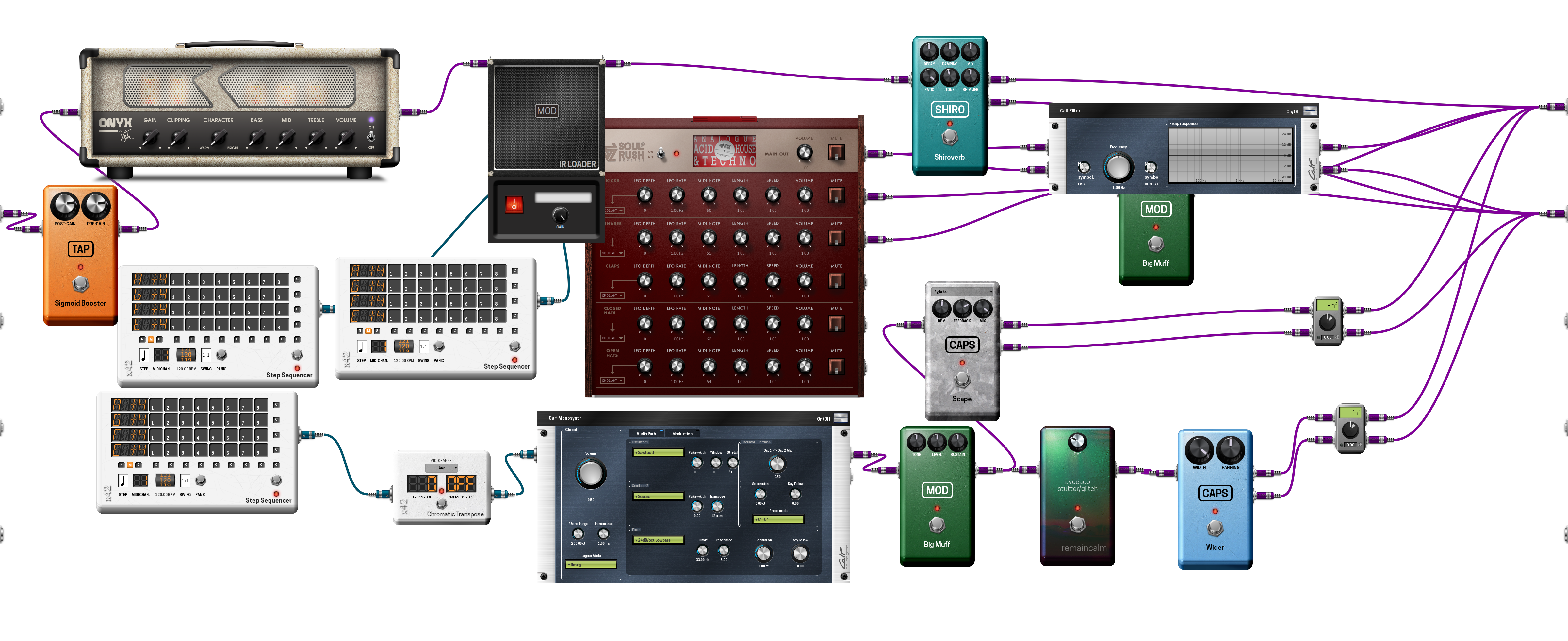 Pedalboard screenshot