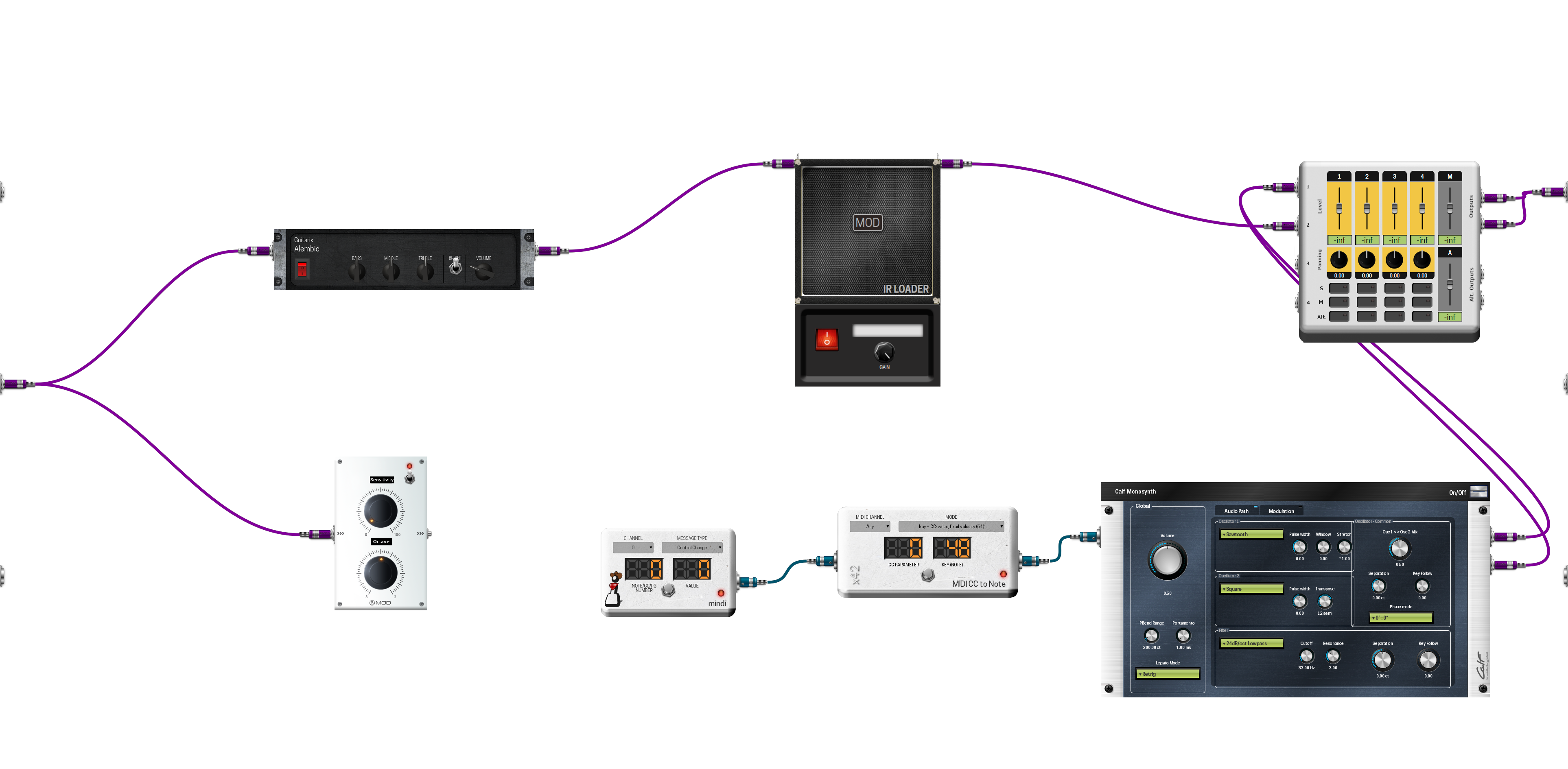 Pedalboard screenshot