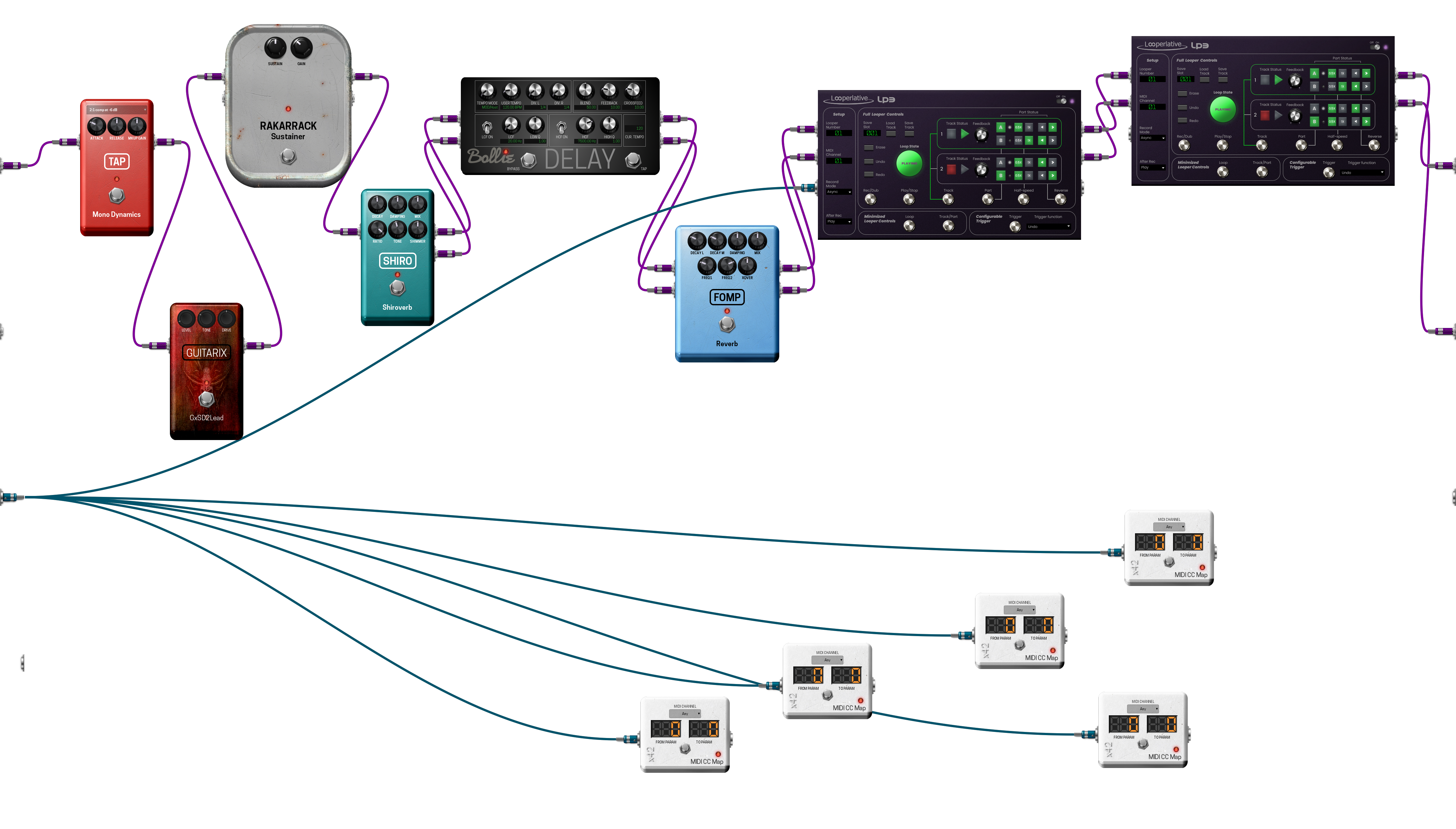 Pedalboard screenshot