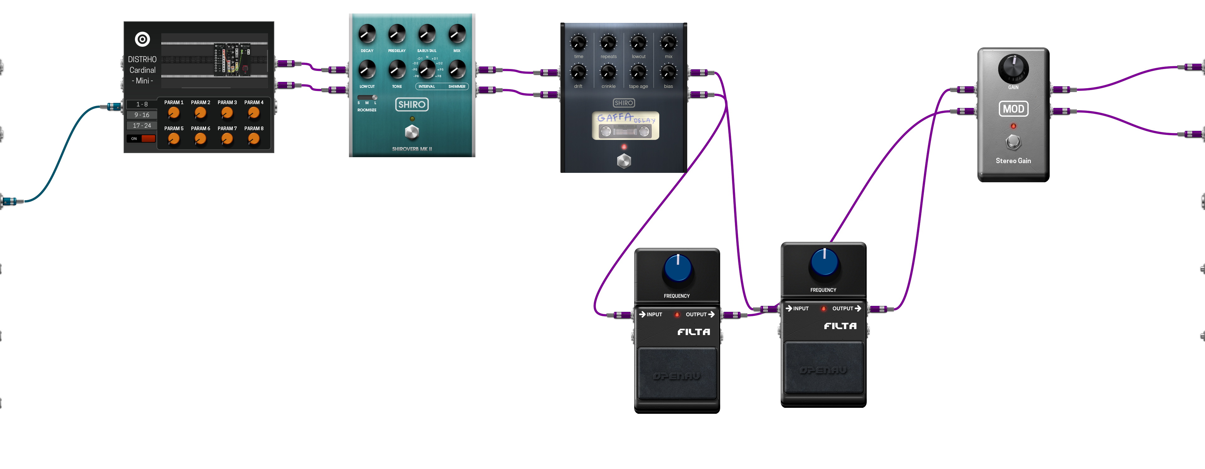 Pedalboard screenshot