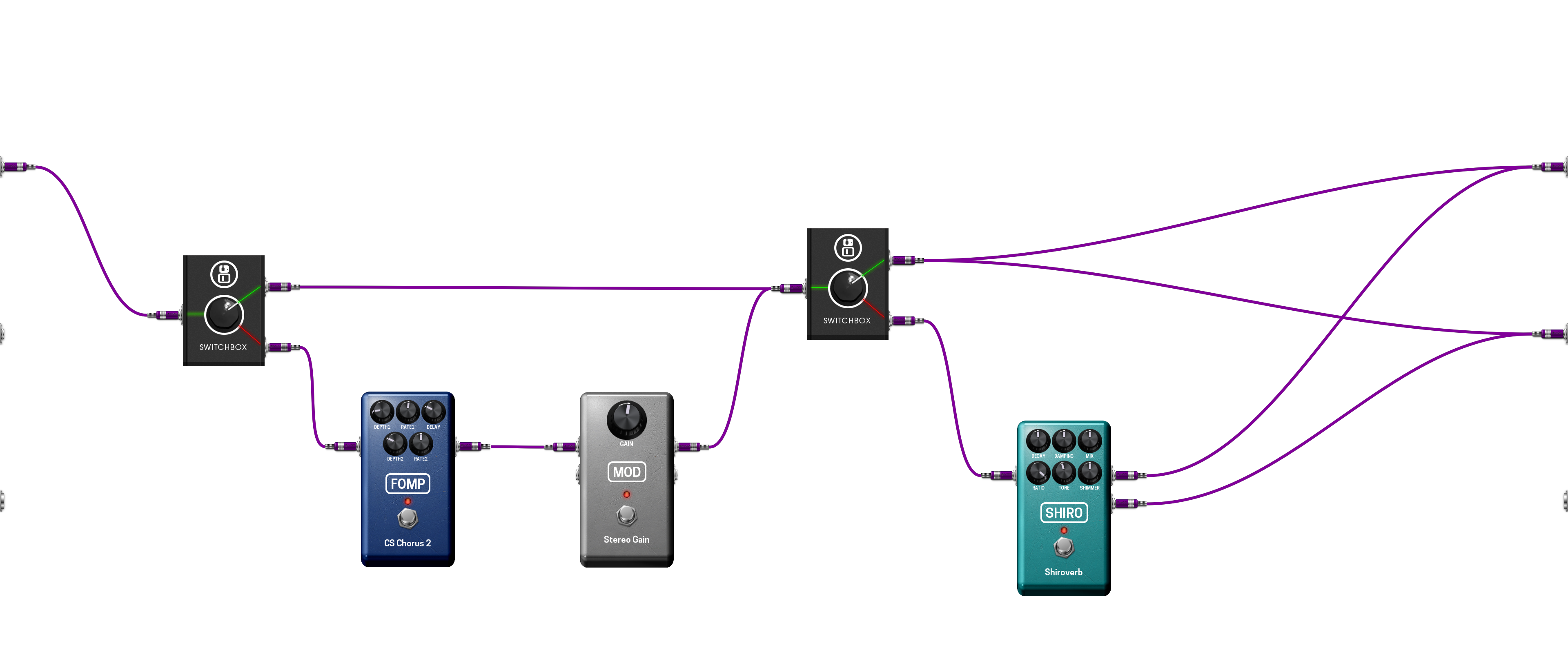 Pedalboard screenshot