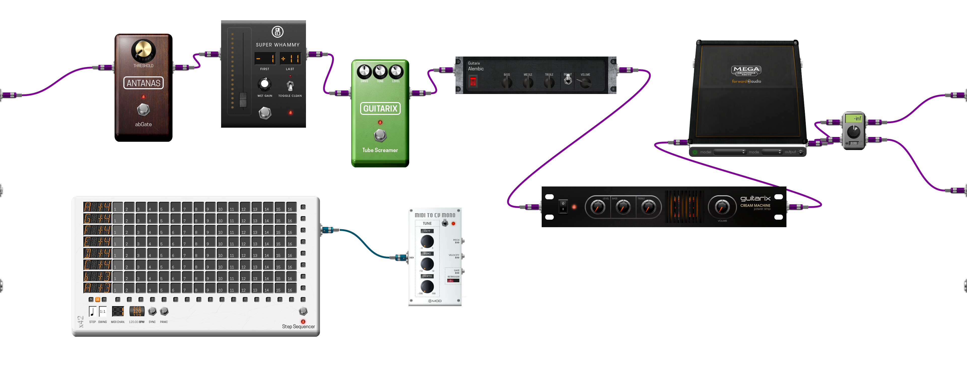 Pedalboard screenshot