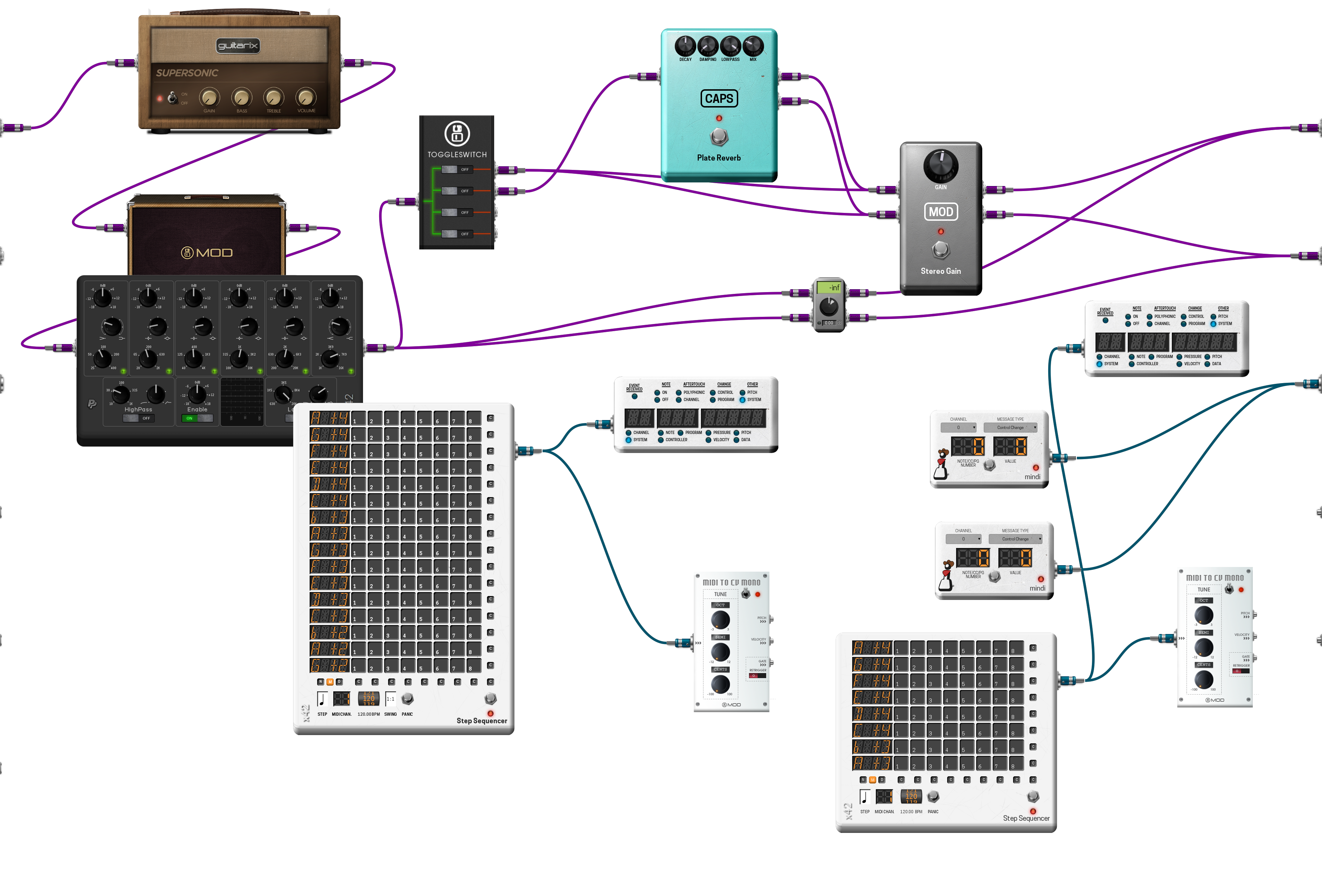 Pedalboard screenshot