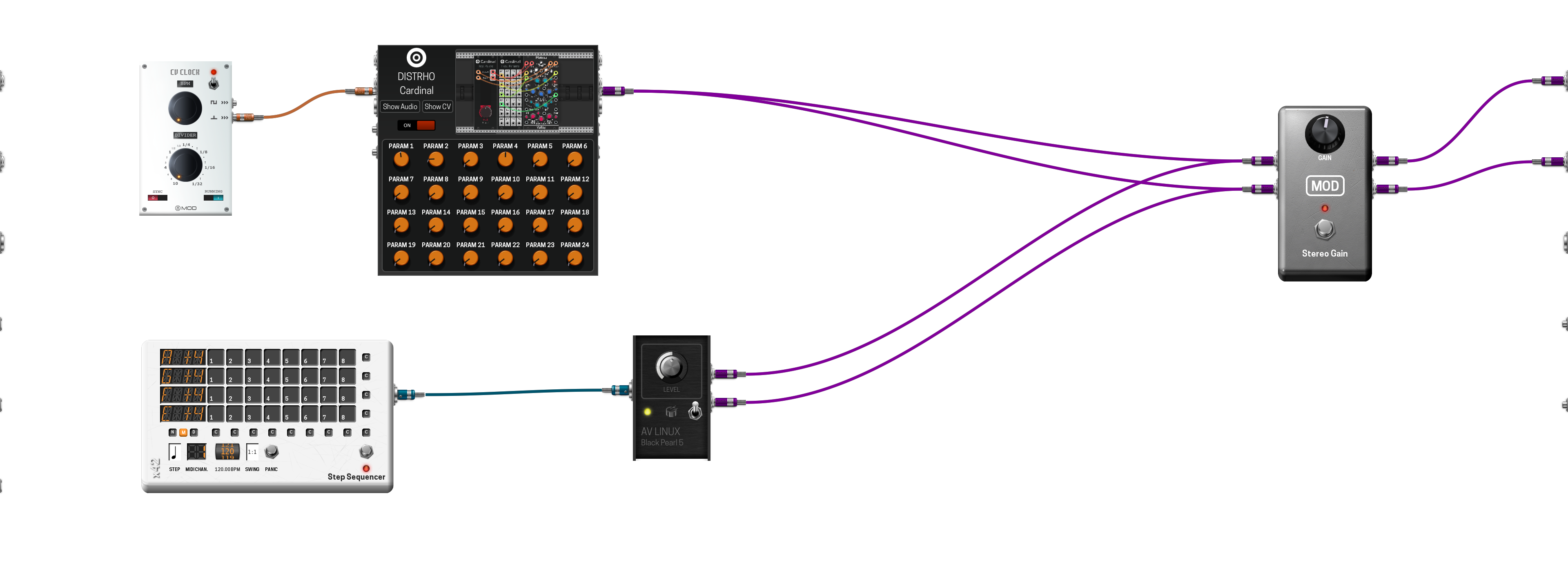 Pedalboard screenshot