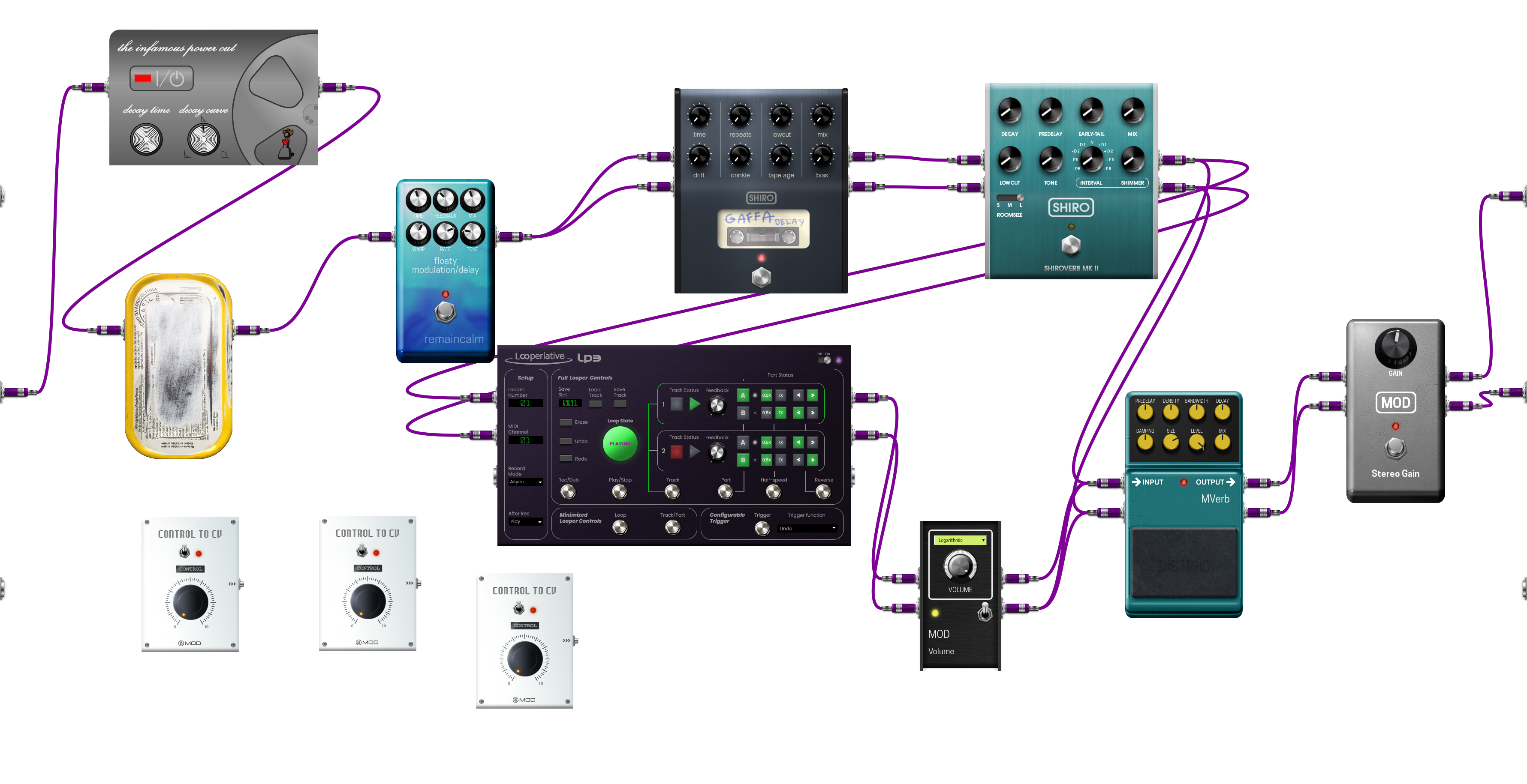 Pedalboard screenshot