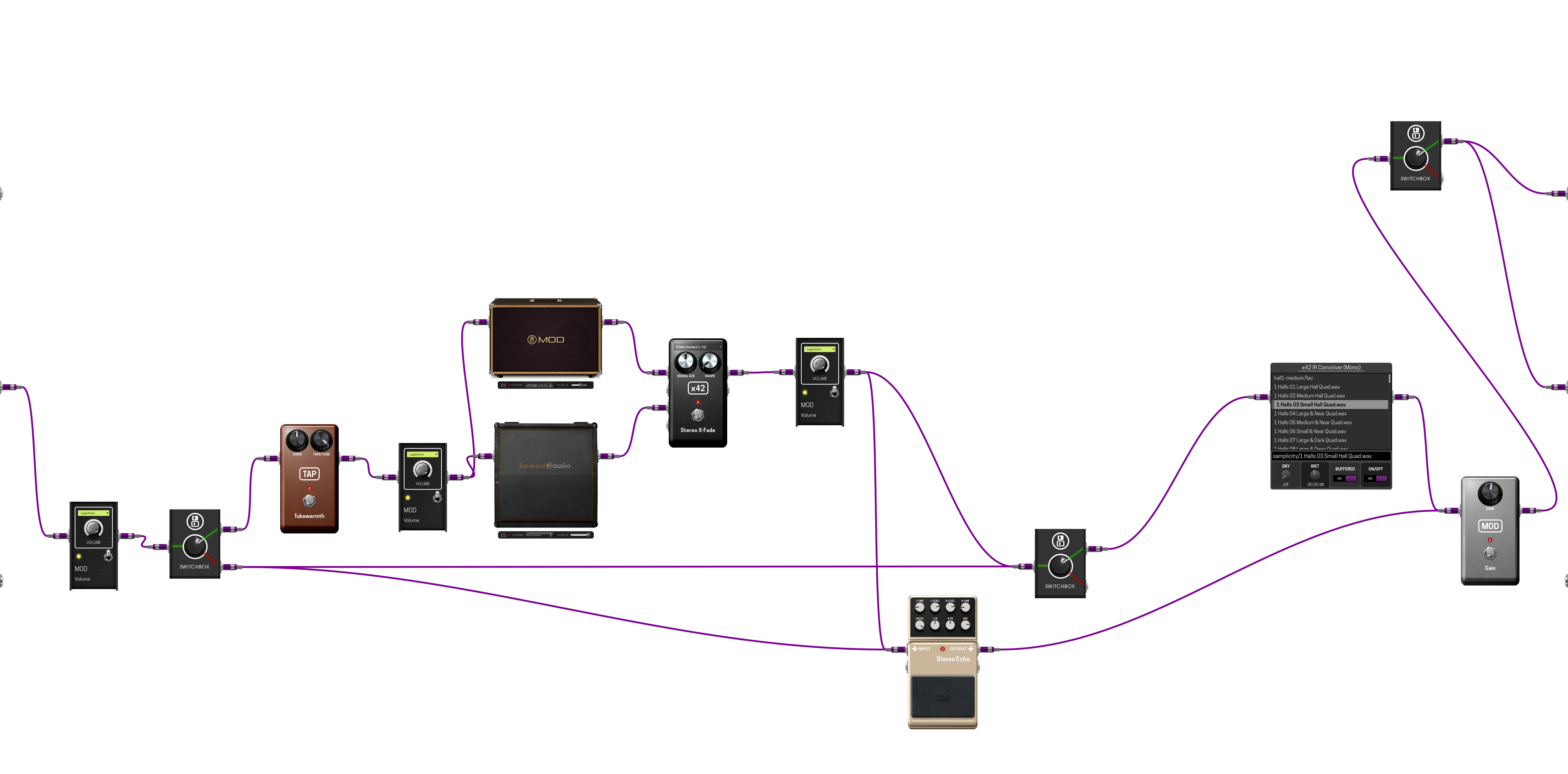 Pedalboard screenshot