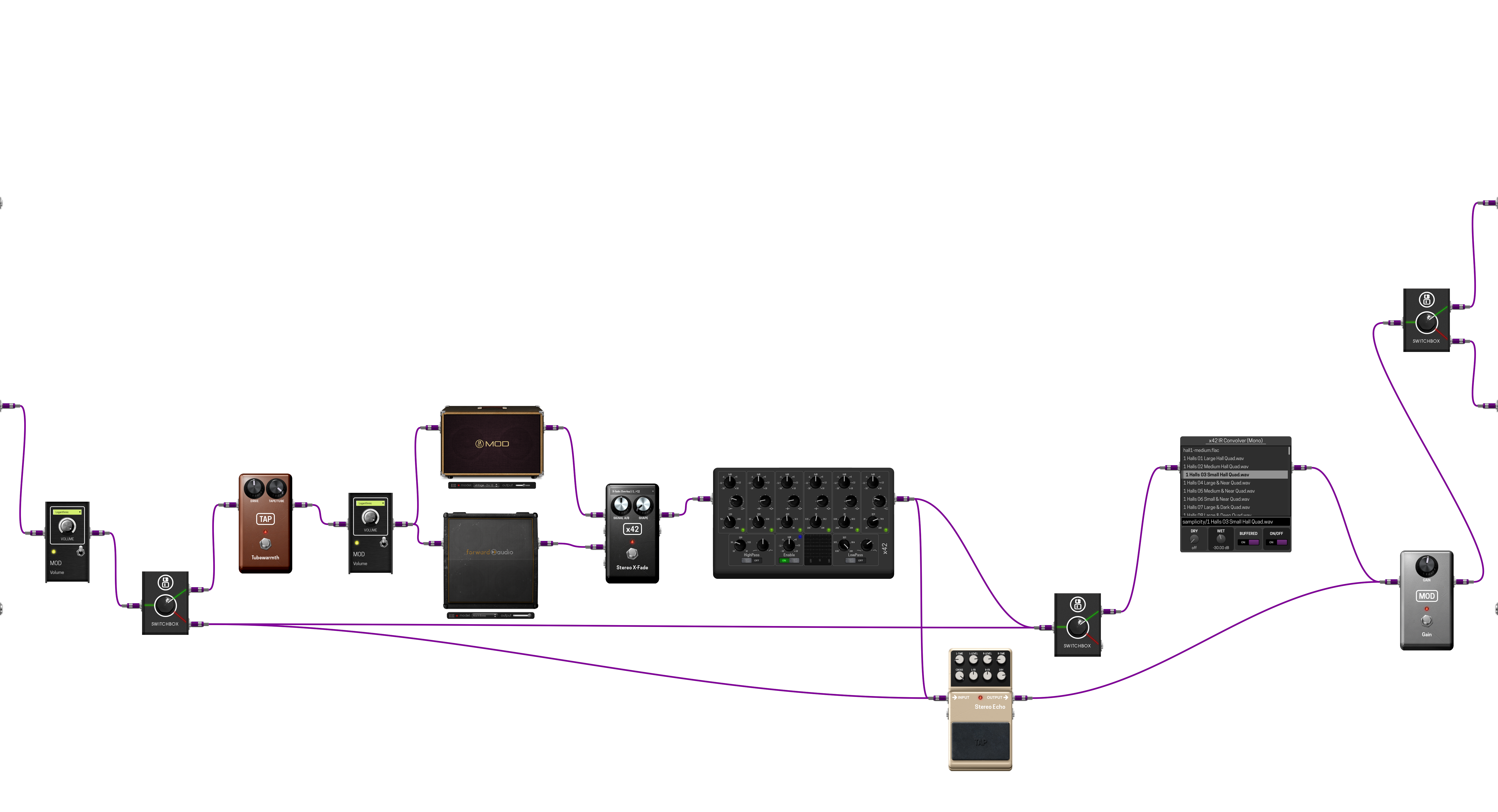 Pedalboard screenshot