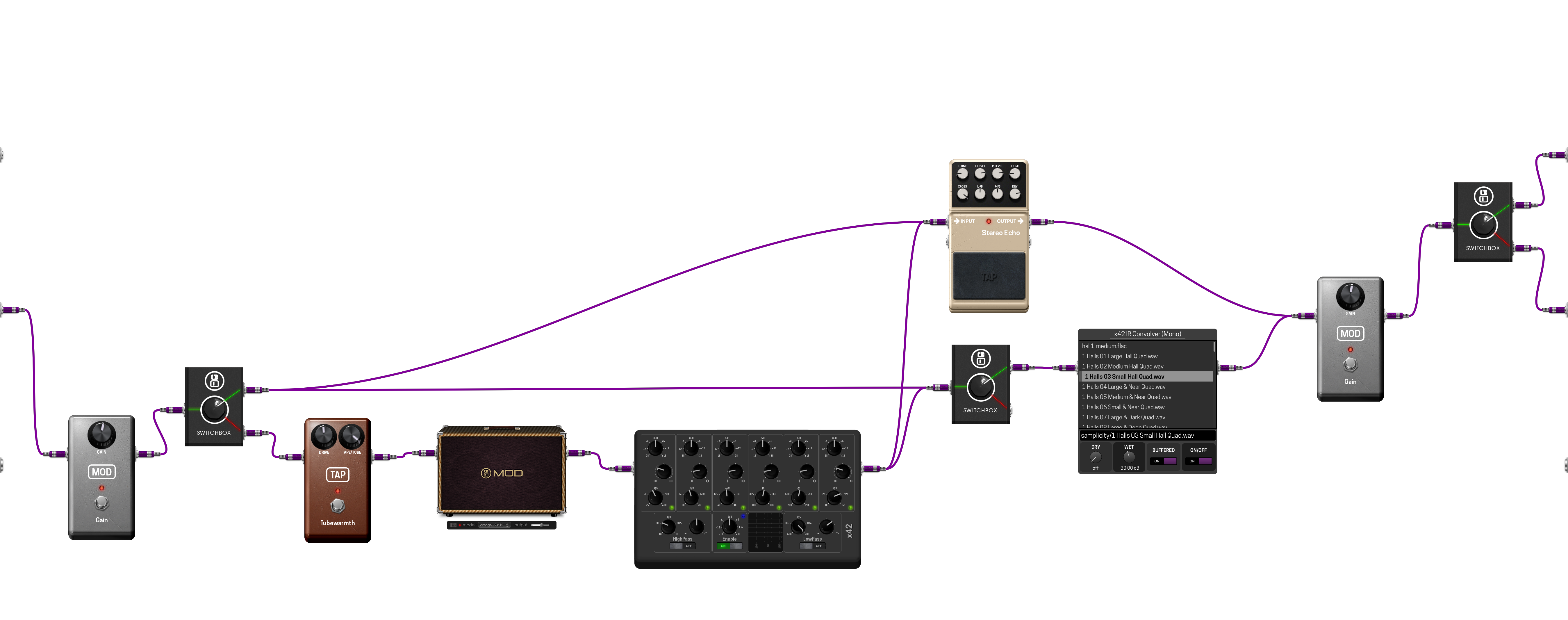 Pedalboard screenshot