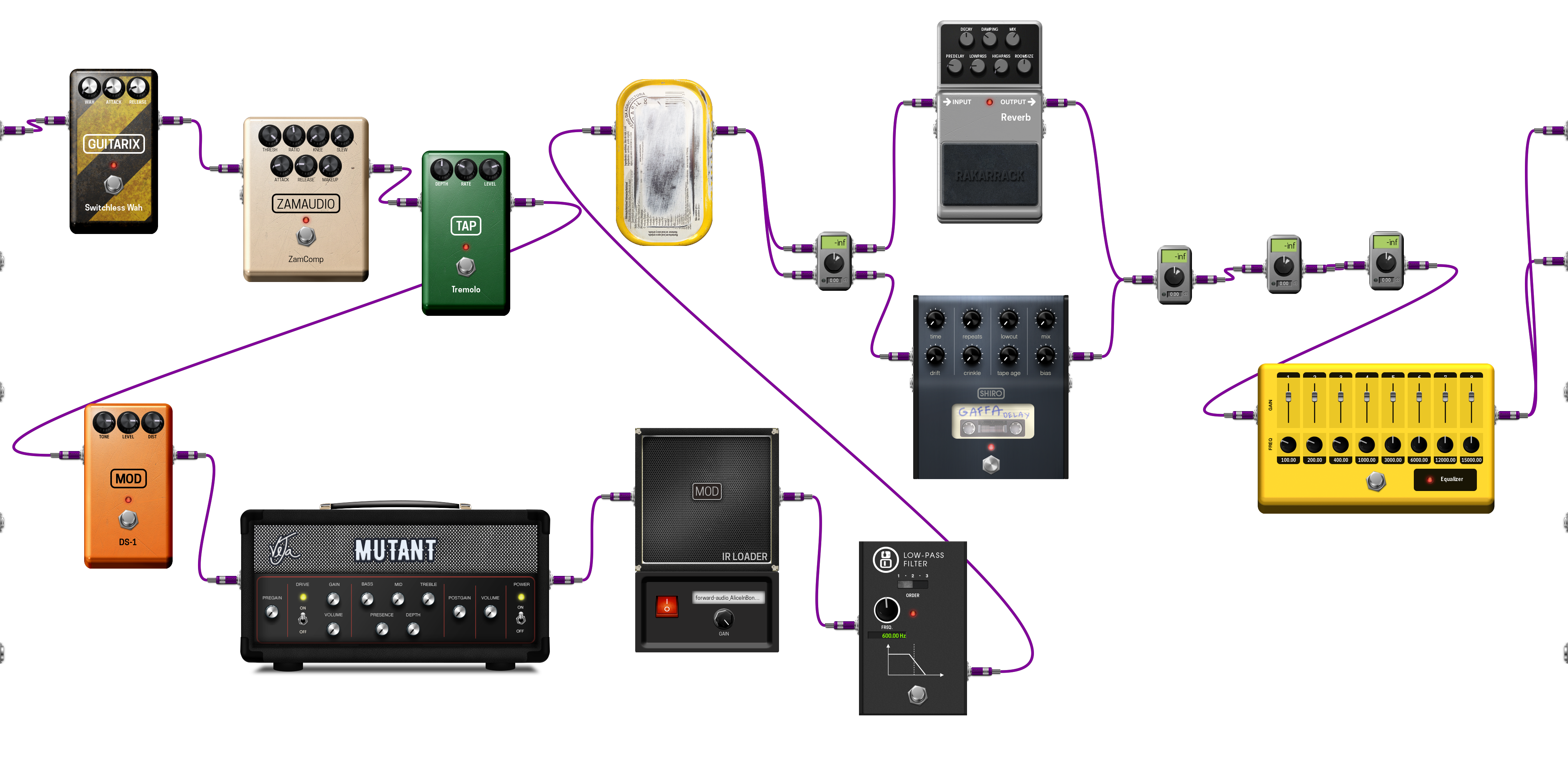 Pedalboard screenshot