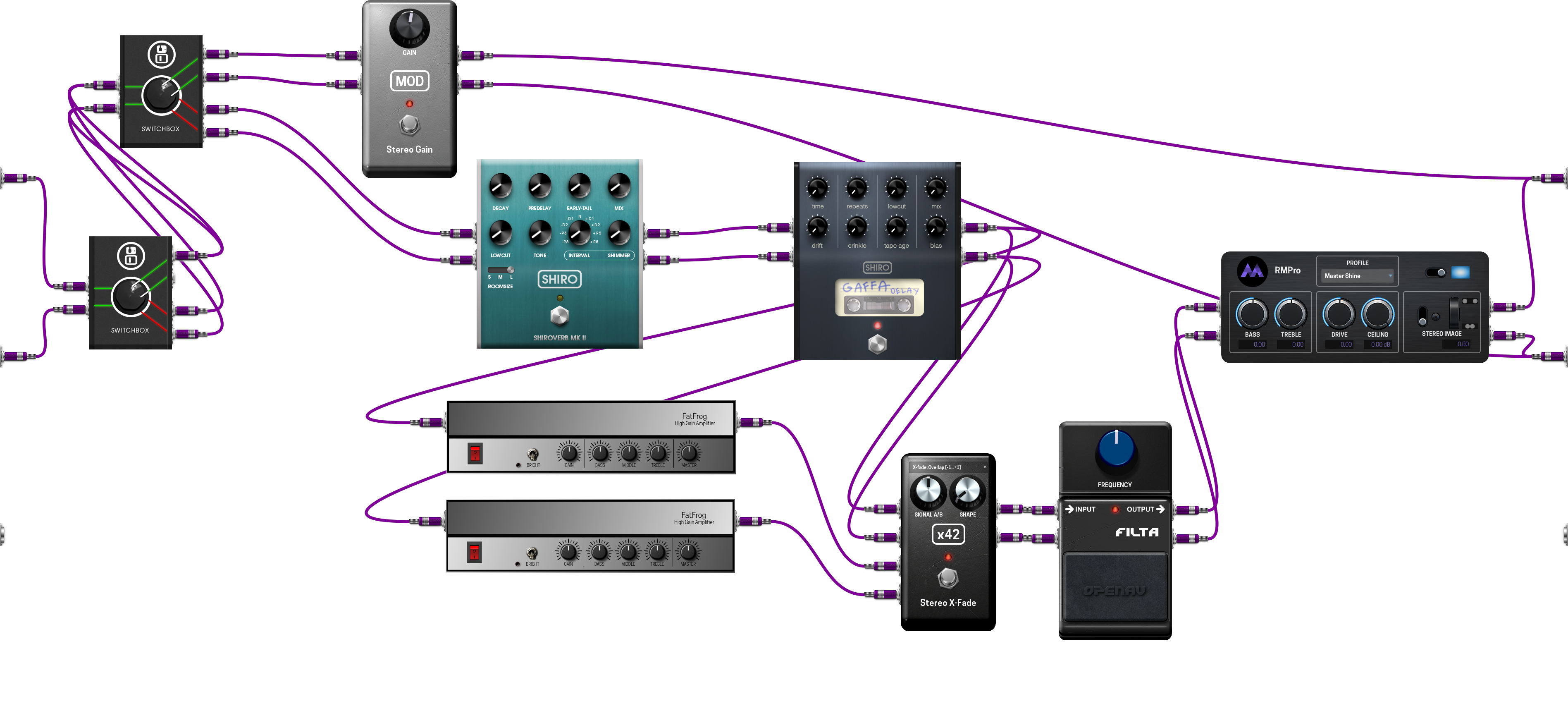 Pedalboard screenshot