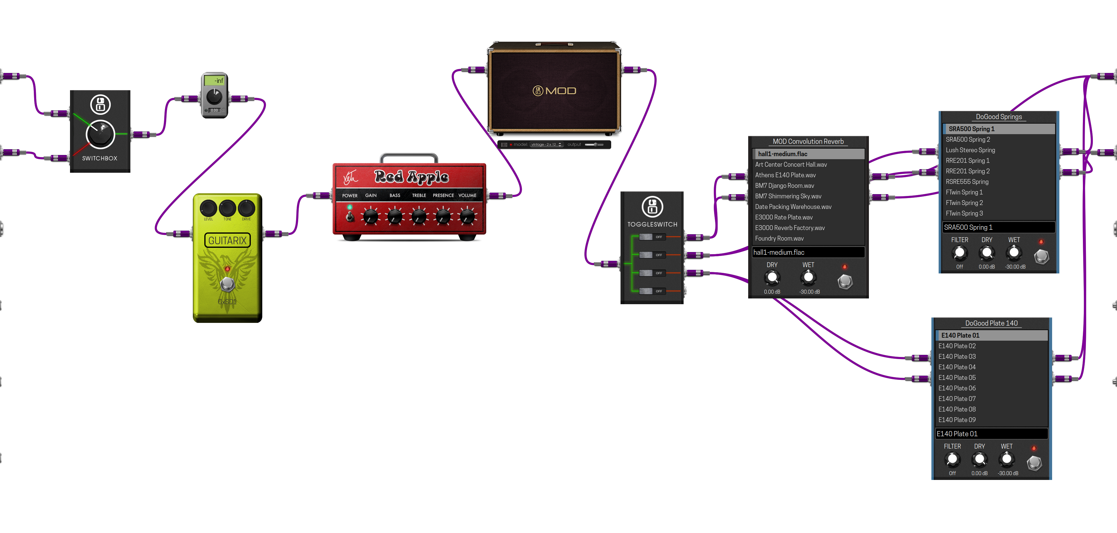 Pedalboard screenshot