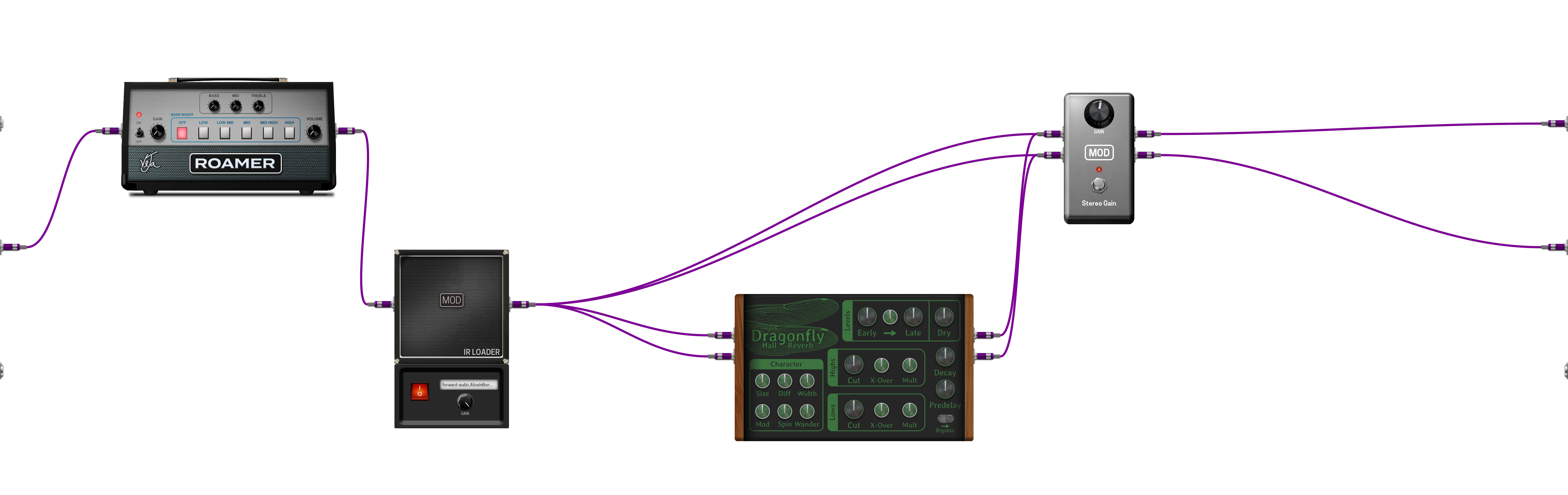 Pedalboard screenshot