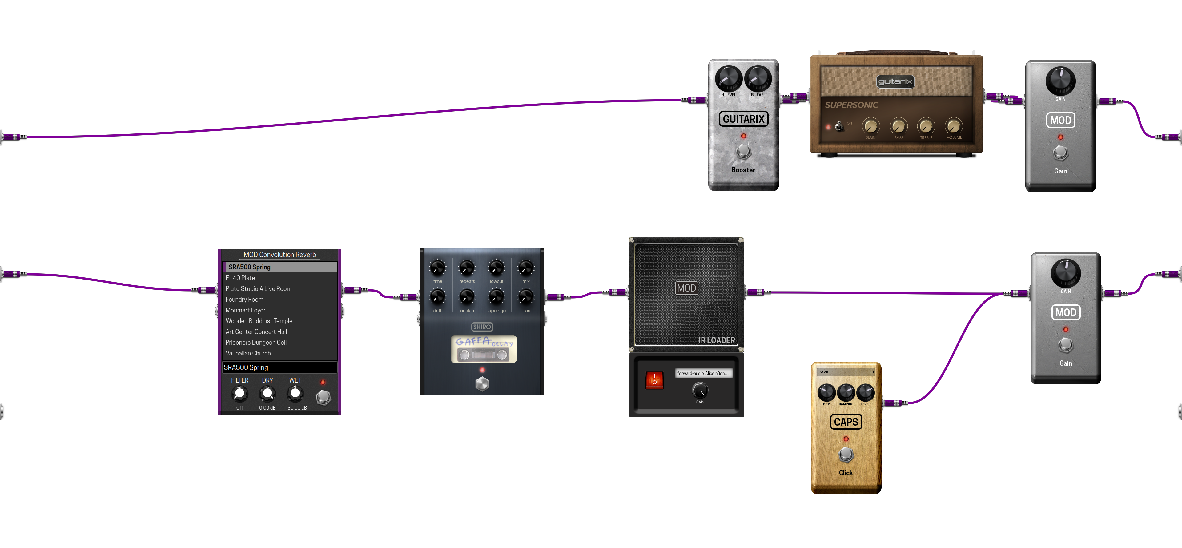 Pedalboard screenshot