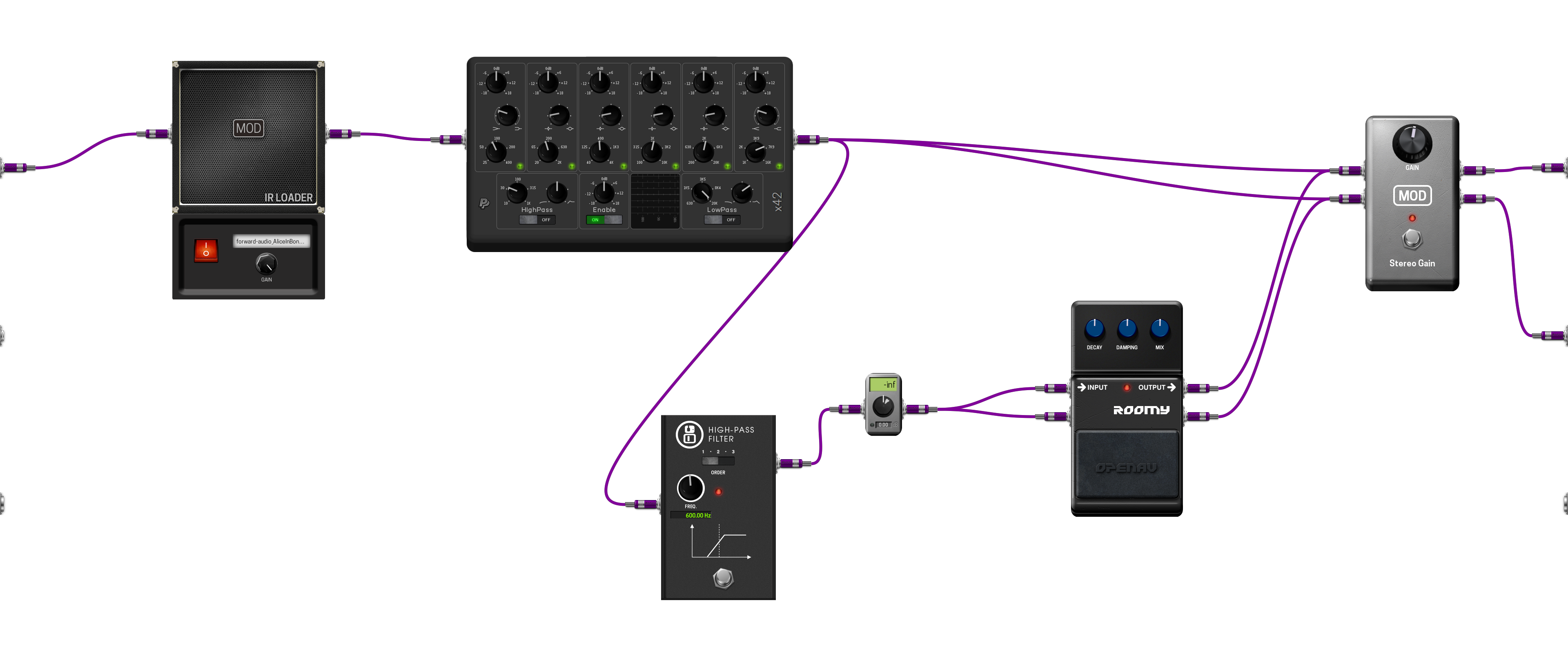 Pedalboard screenshot