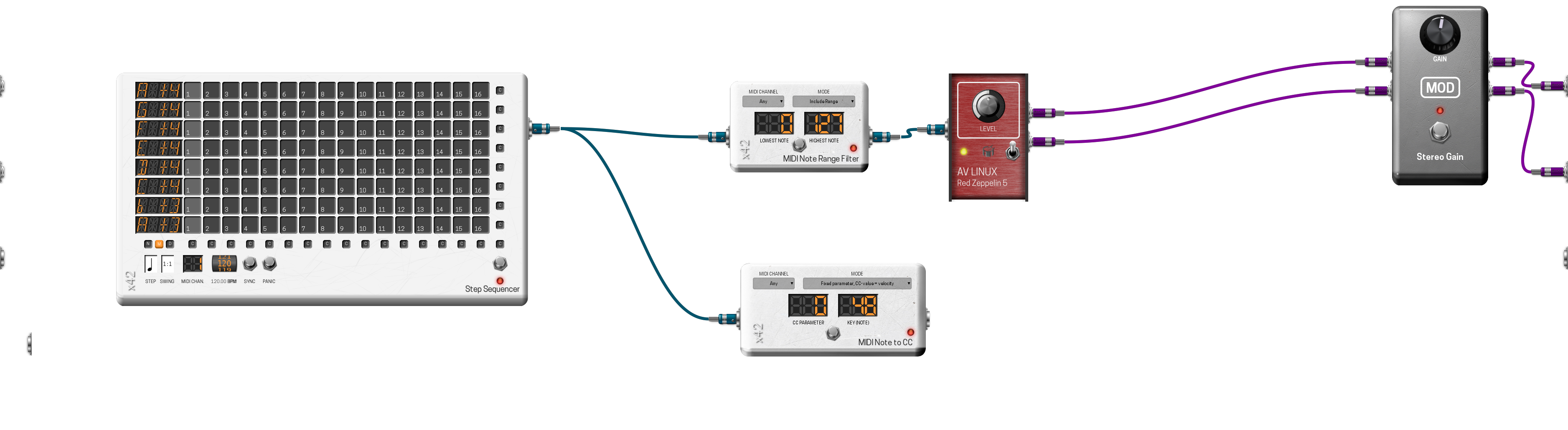 Pedalboard screenshot