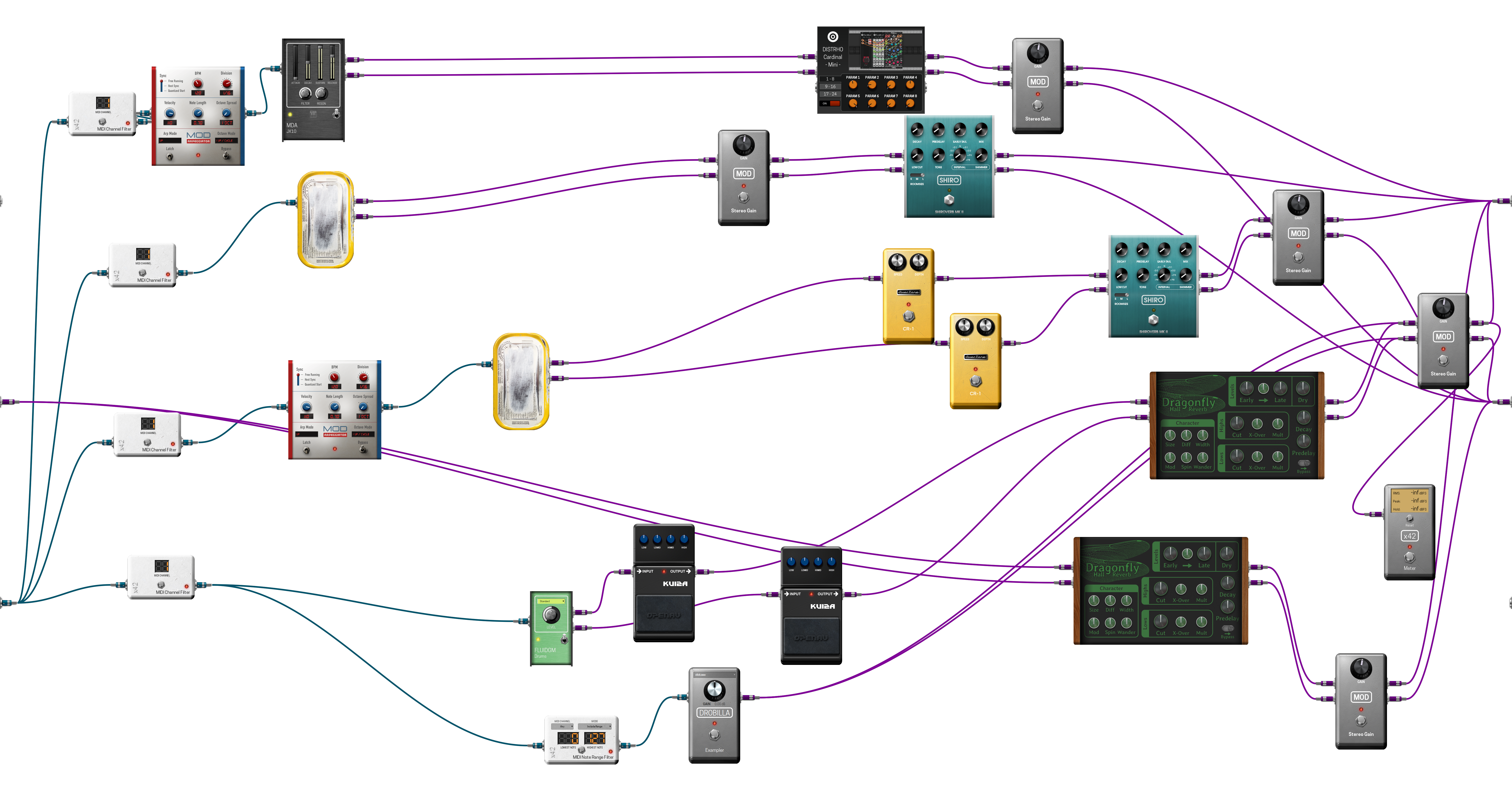 Pedalboard screenshot