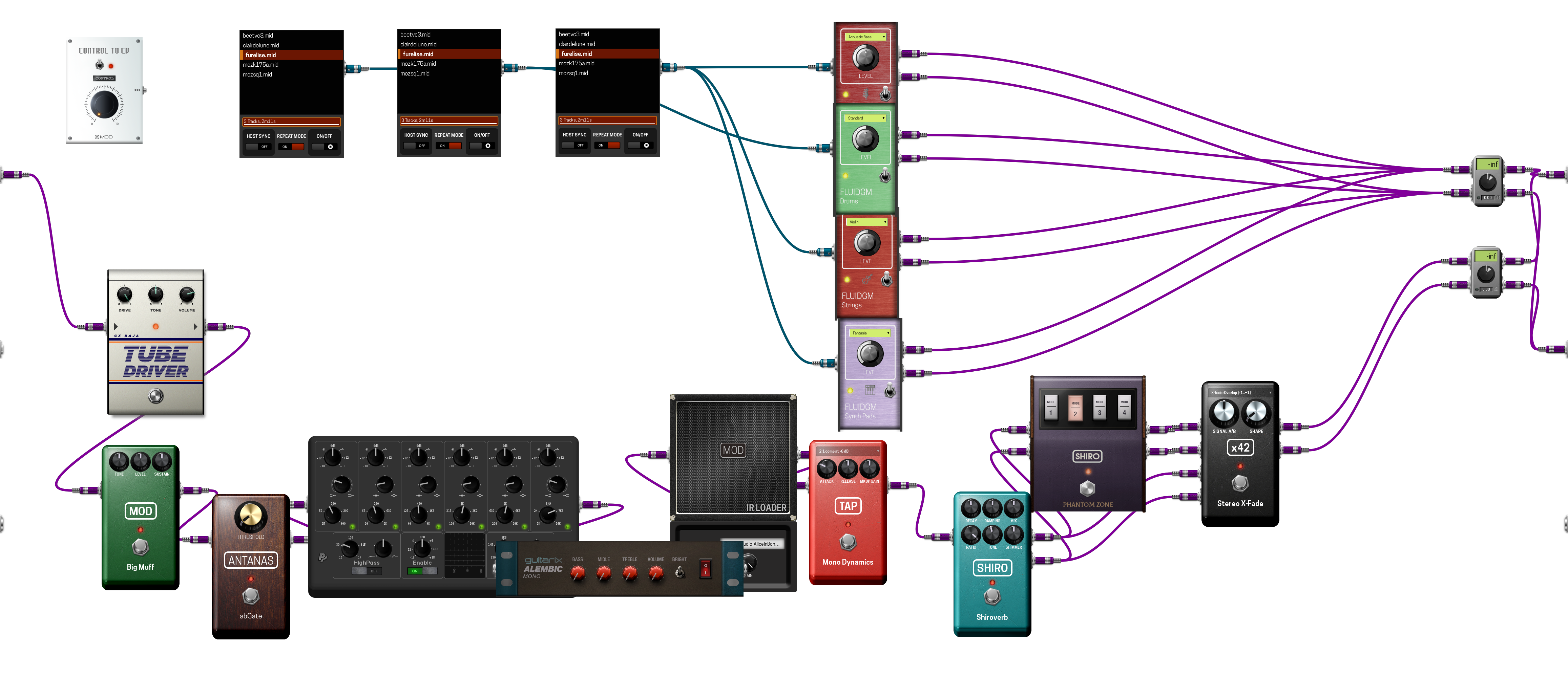 Pedalboard screenshot