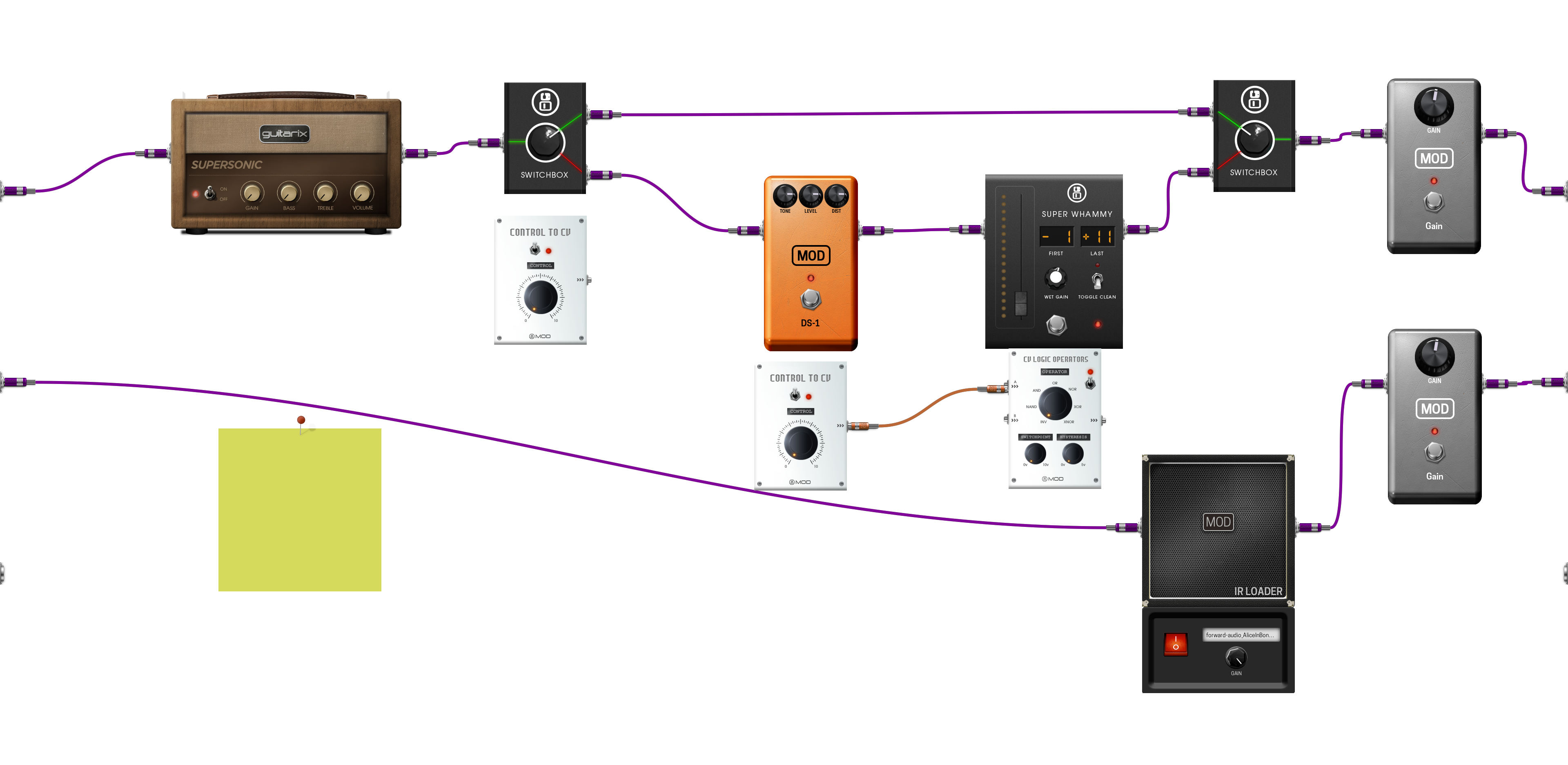 Pedalboard screenshot