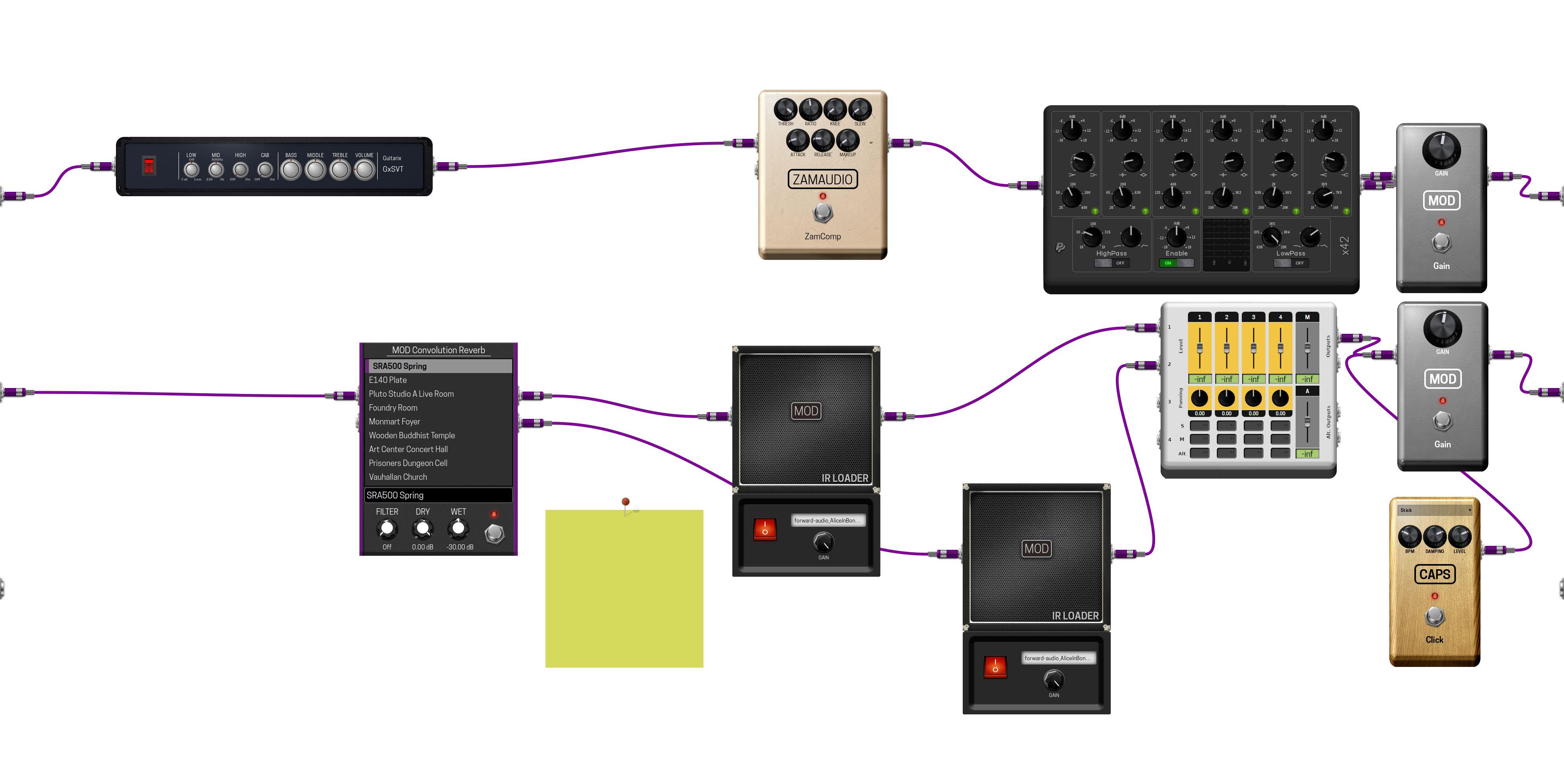 Pedalboard screenshot