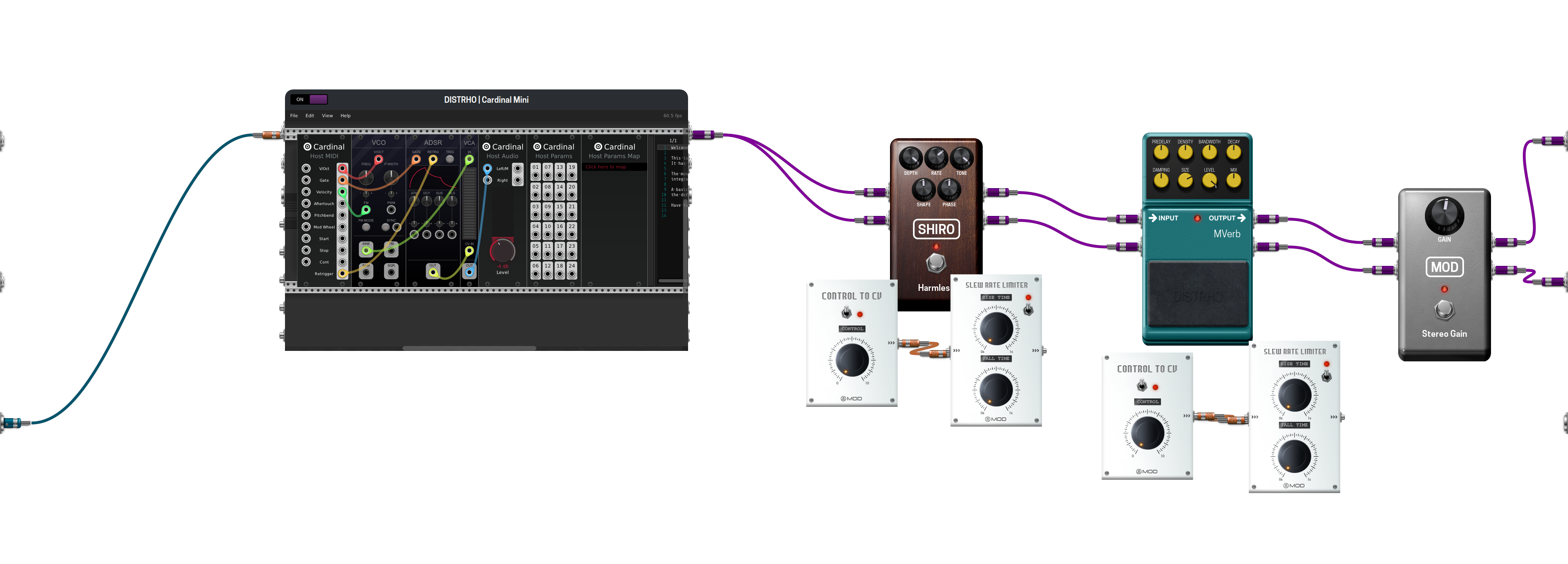 Pedalboard screenshot