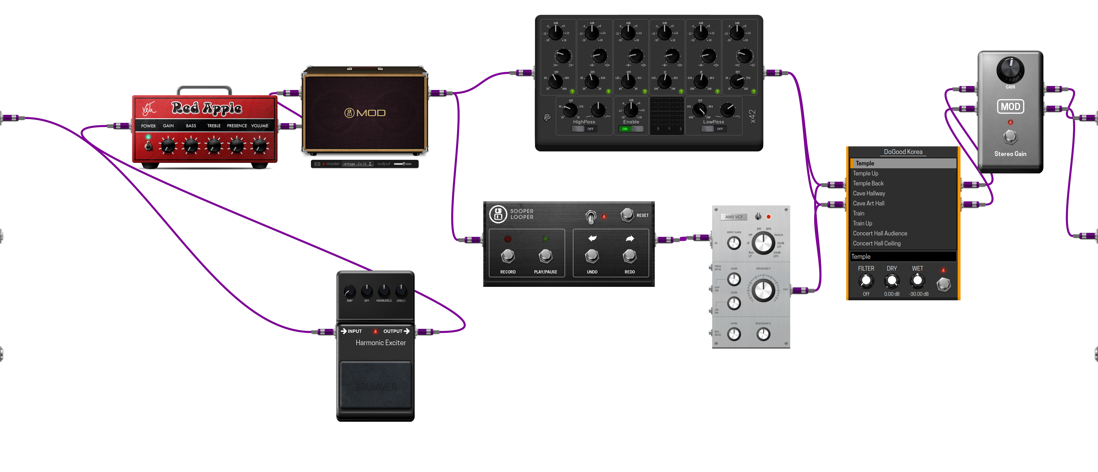 Pedalboard screenshot