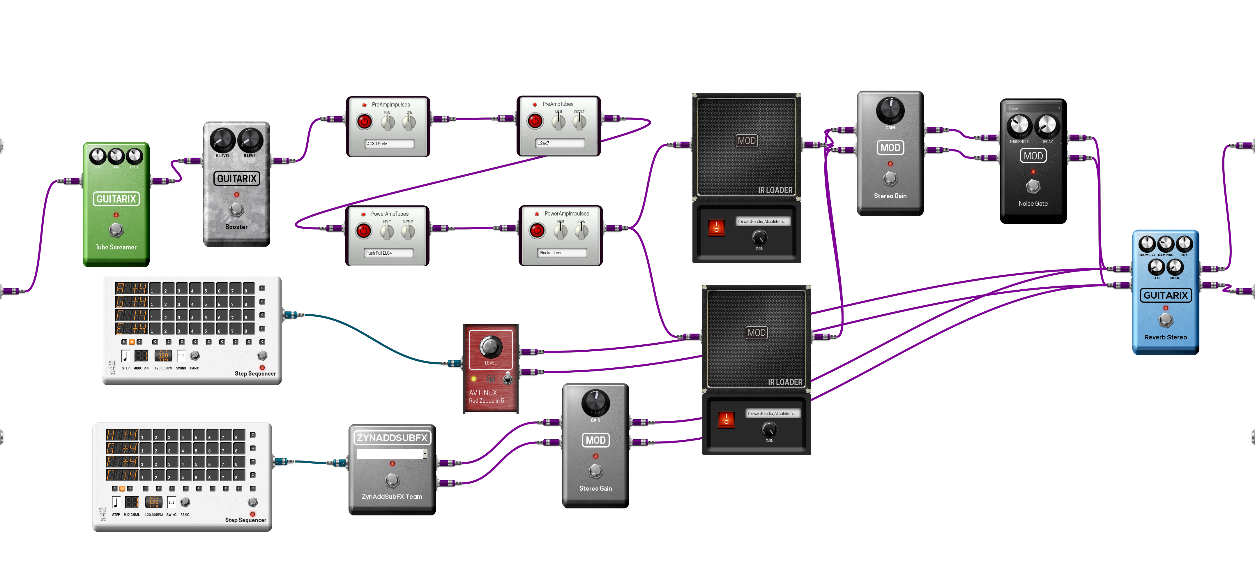 Pedalboard screenshot