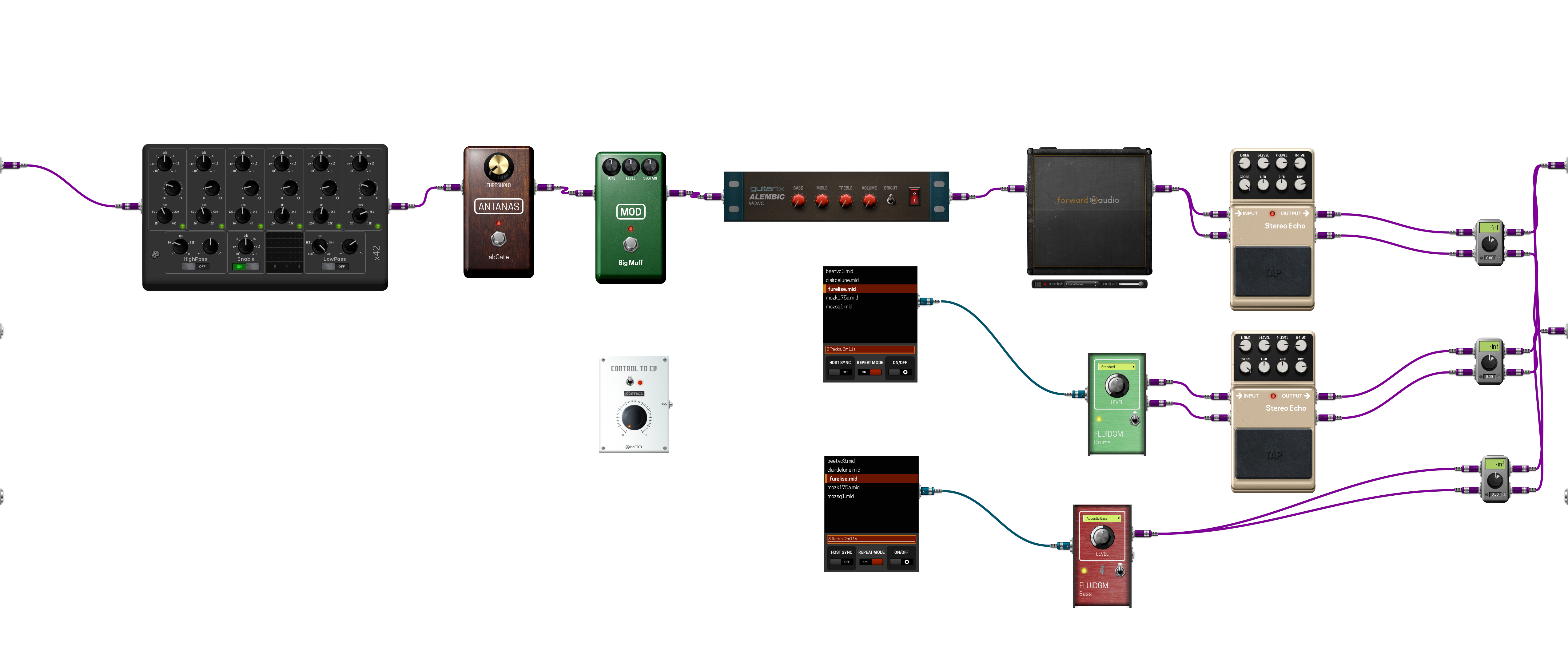 Pedalboard screenshot