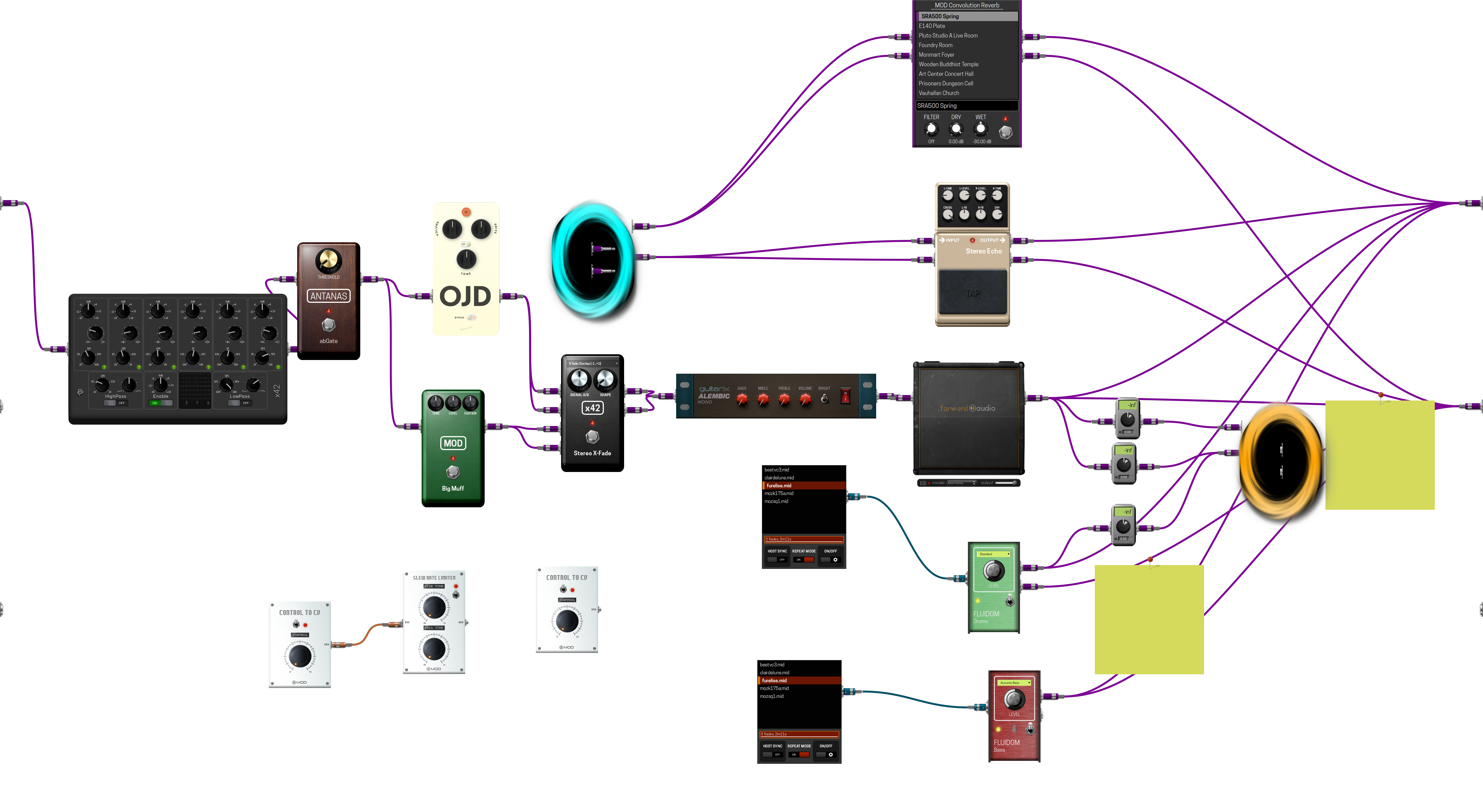 Pedalboard screenshot