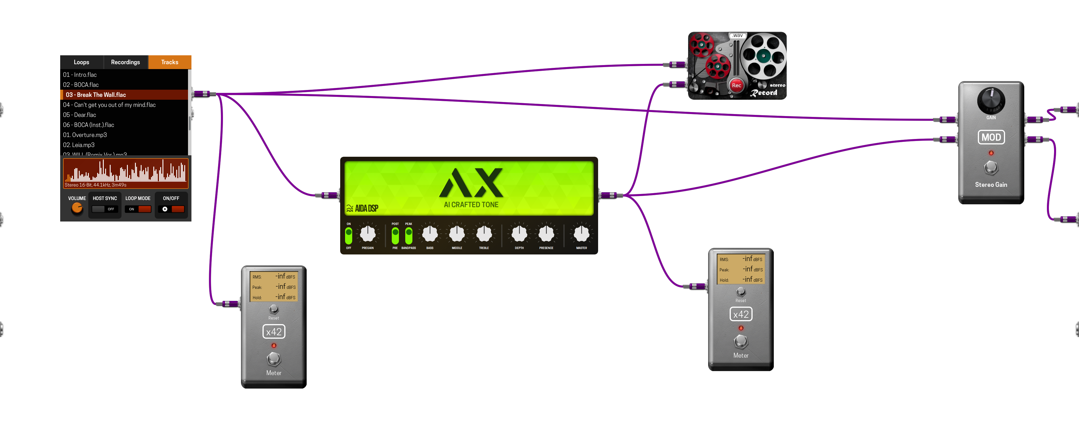 Pedalboard screenshot