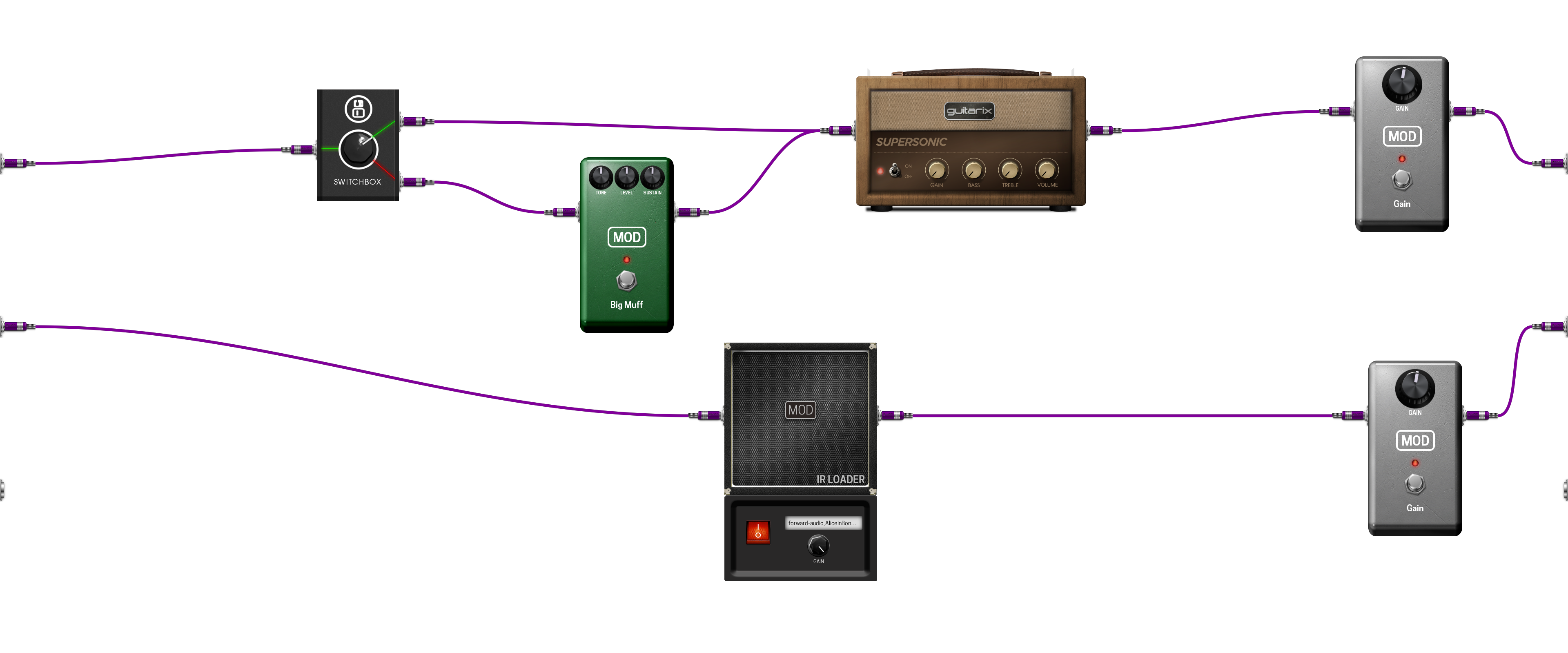 Pedalboard screenshot