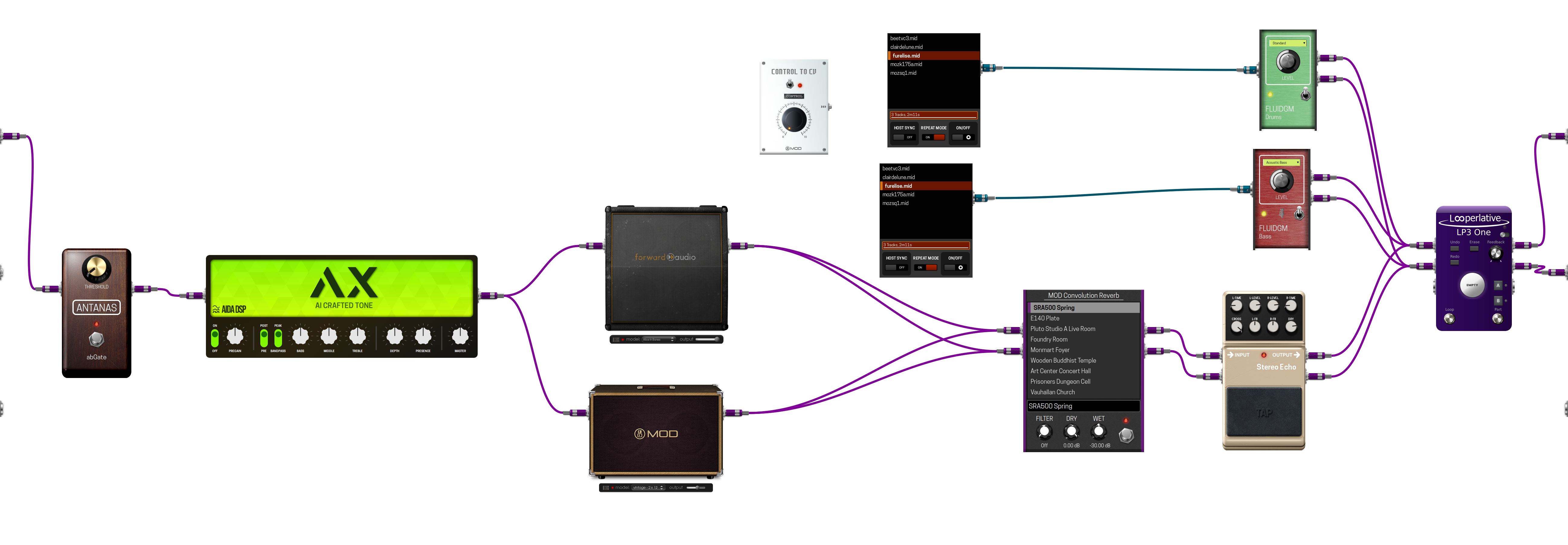 Pedalboard screenshot