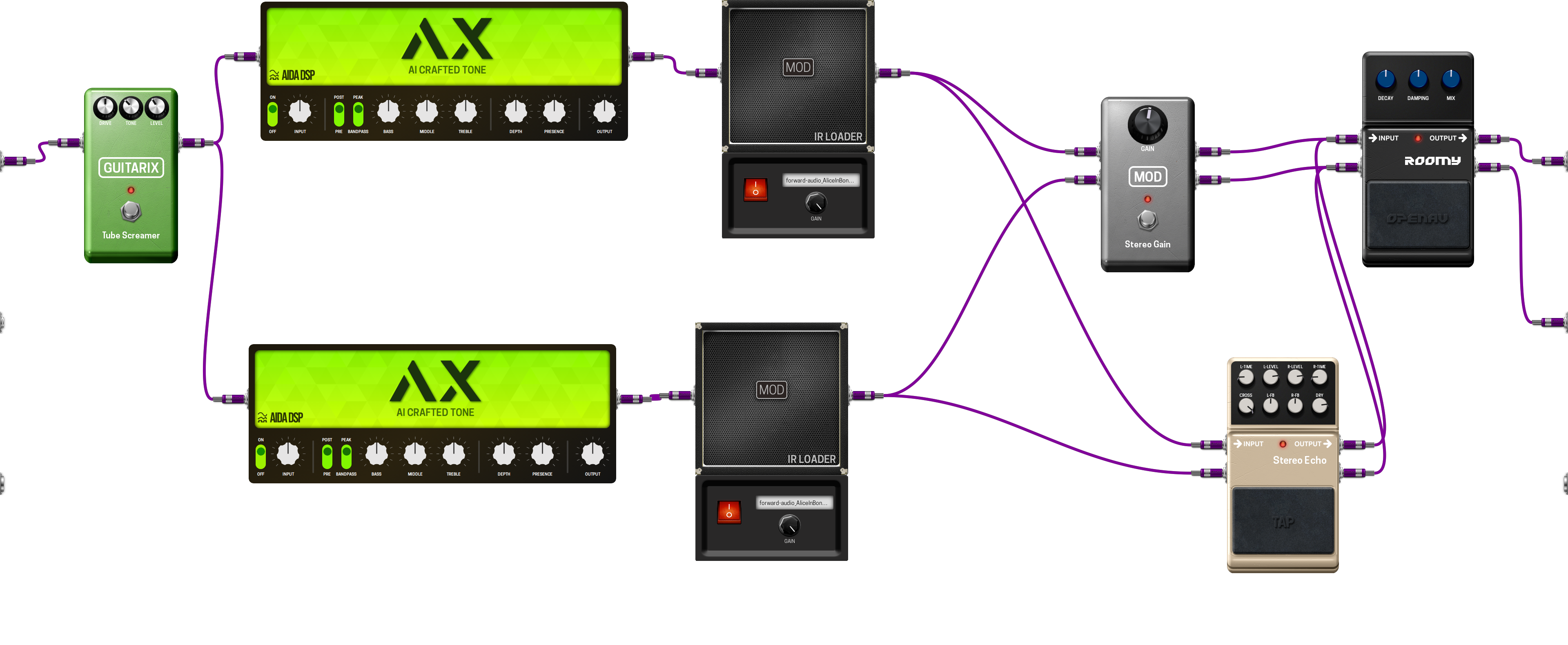 Pedalboard screenshot