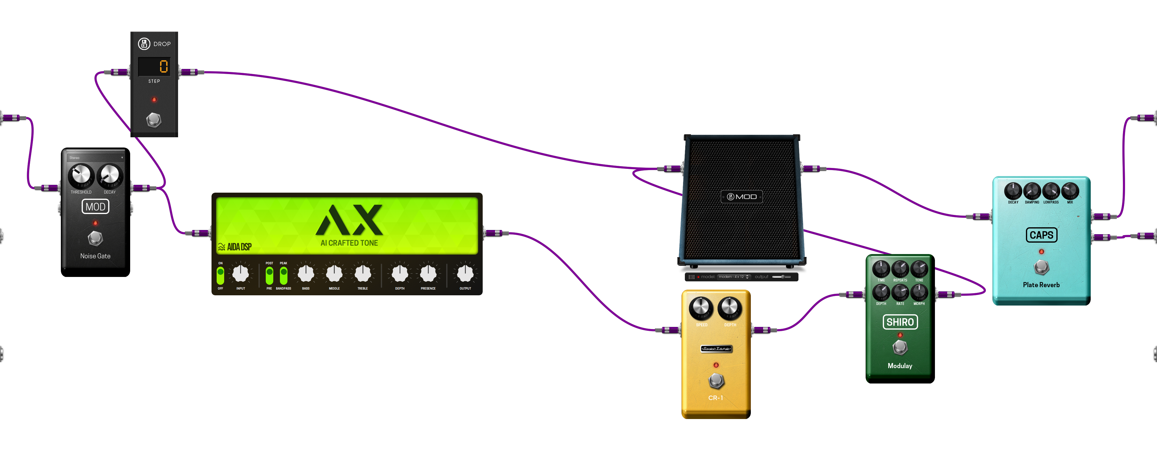 Pedalboard screenshot