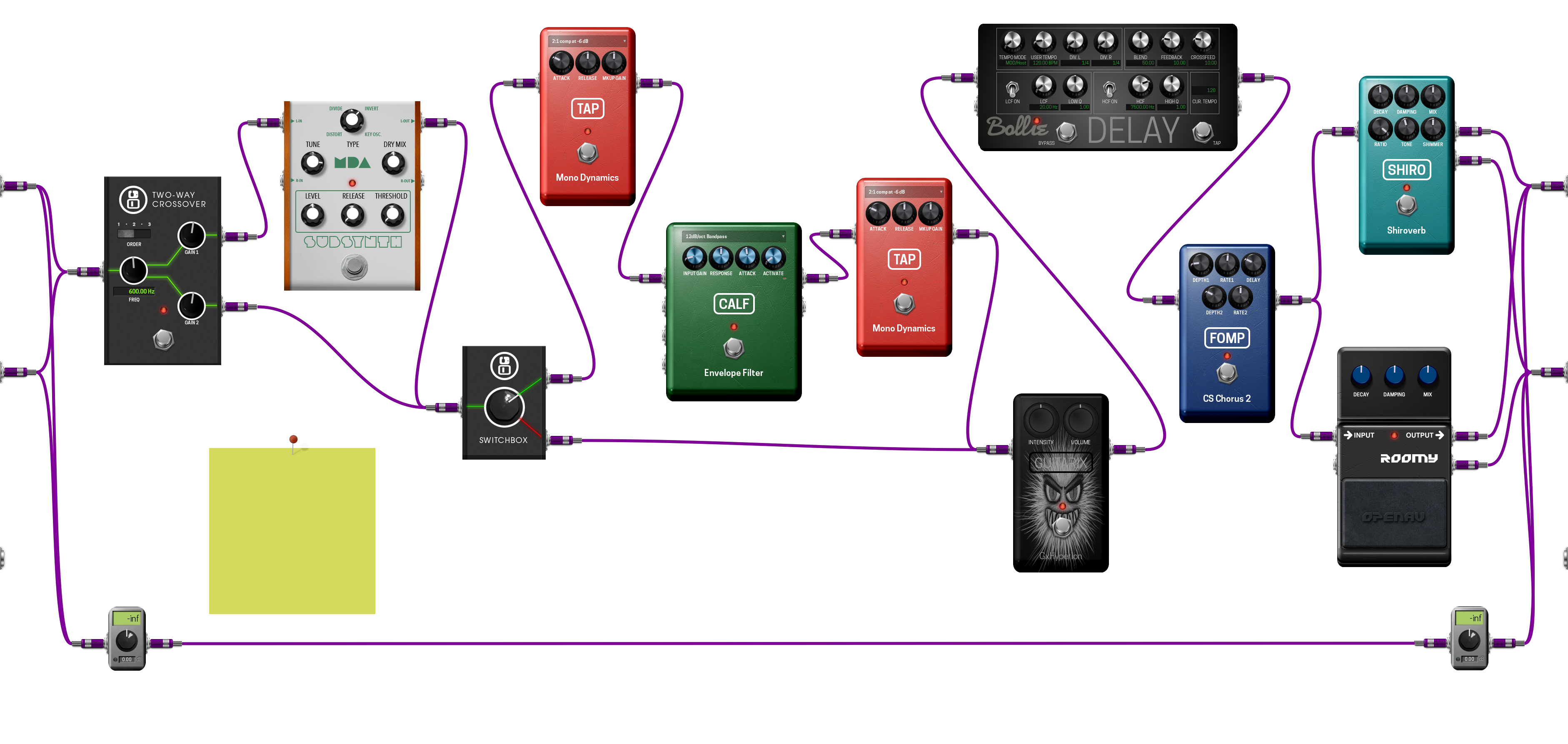 Pedalboard screenshot