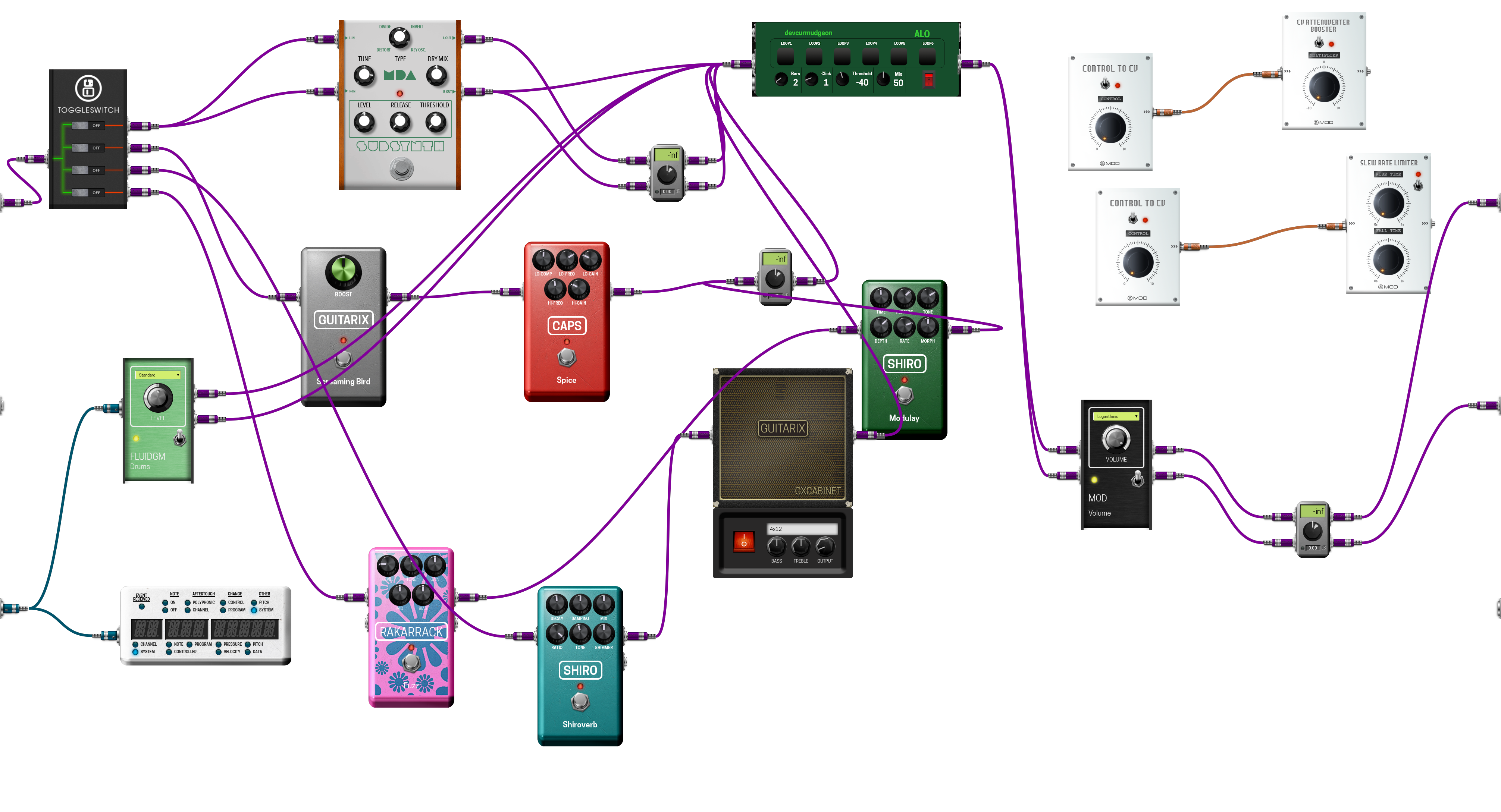 Pedalboard screenshot