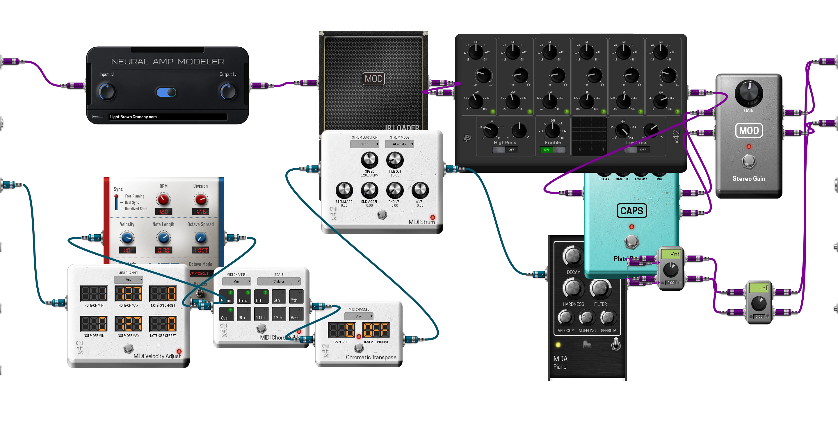 Pedalboard screenshot