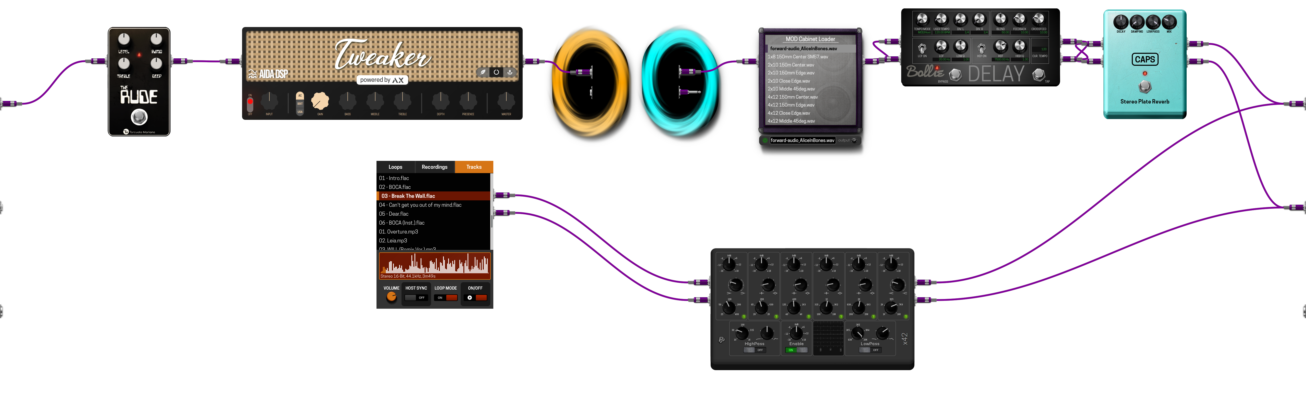 Pedalboard screenshot