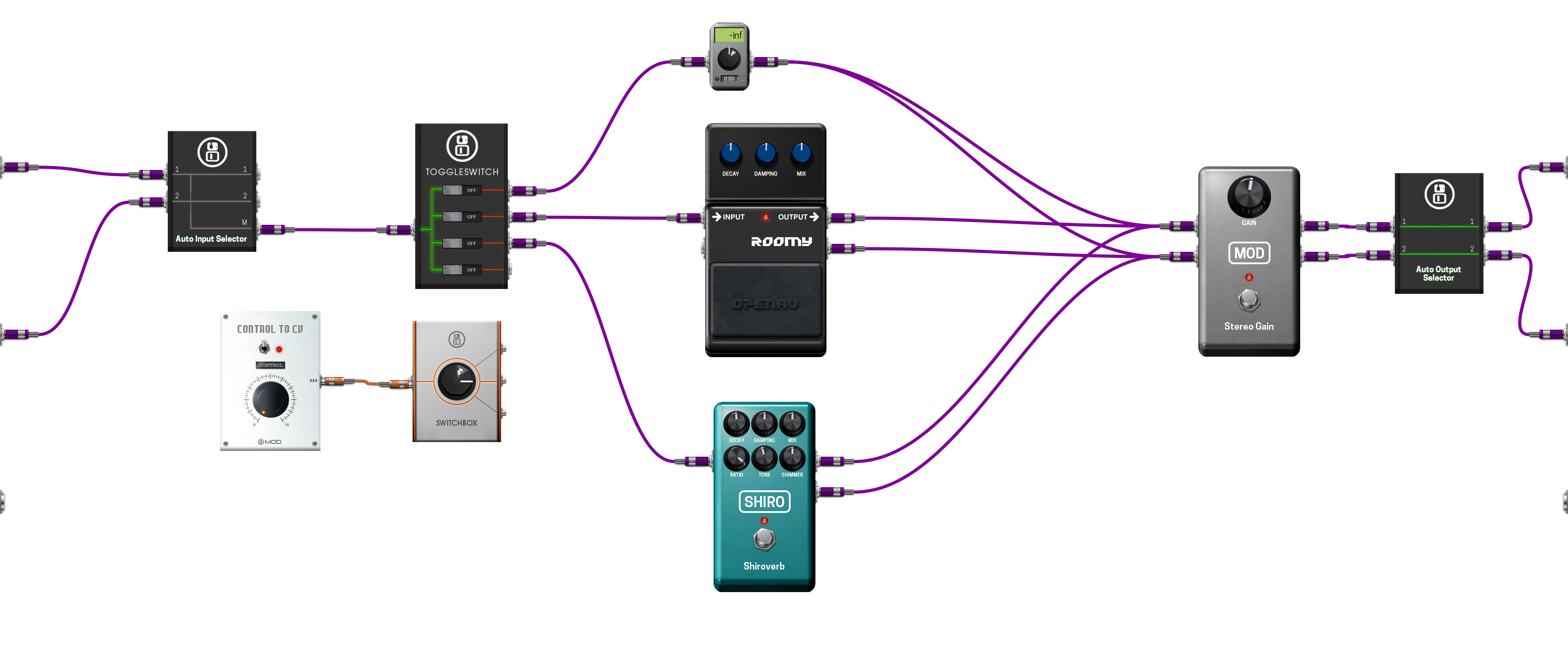 Pedalboard screenshot