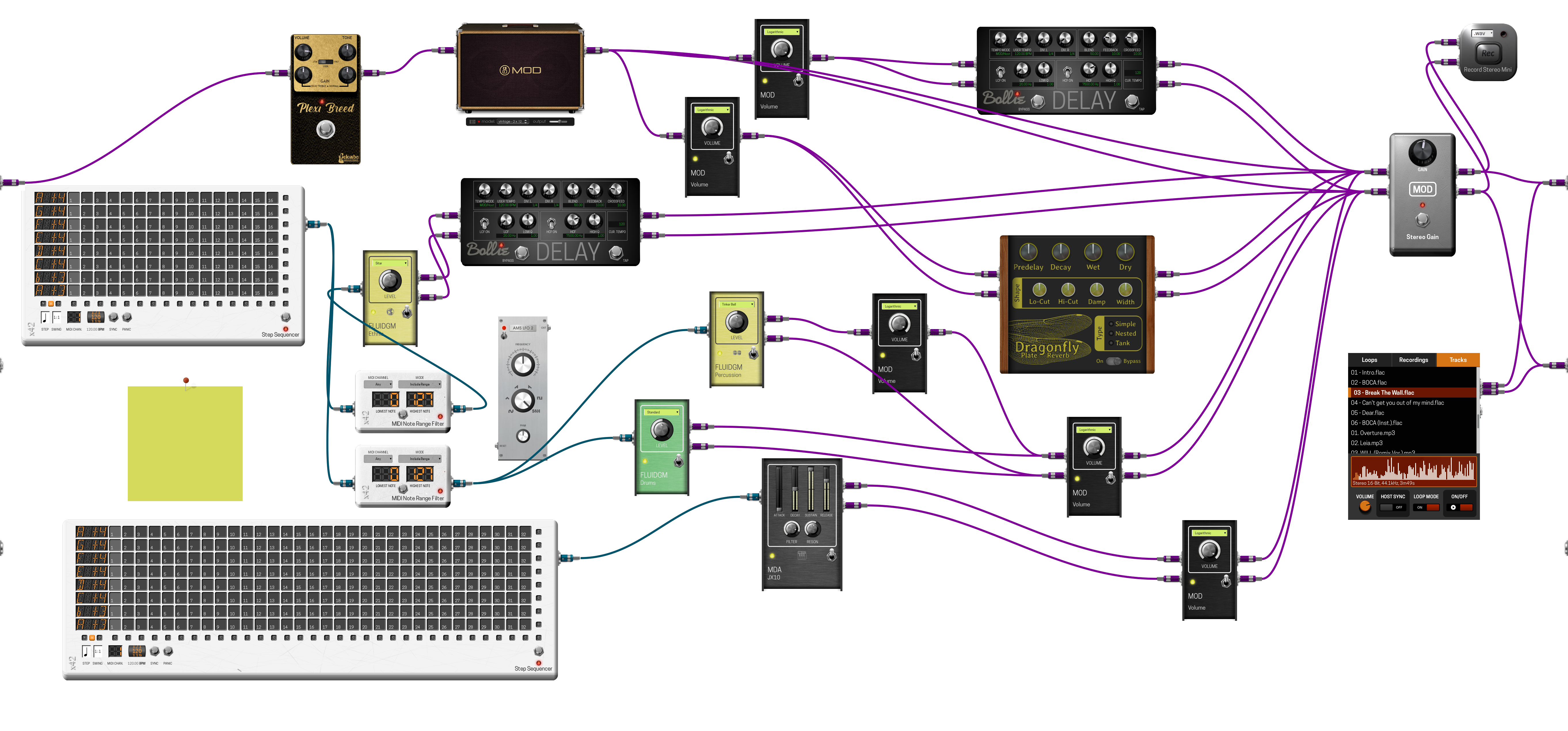 Pedalboard screenshot