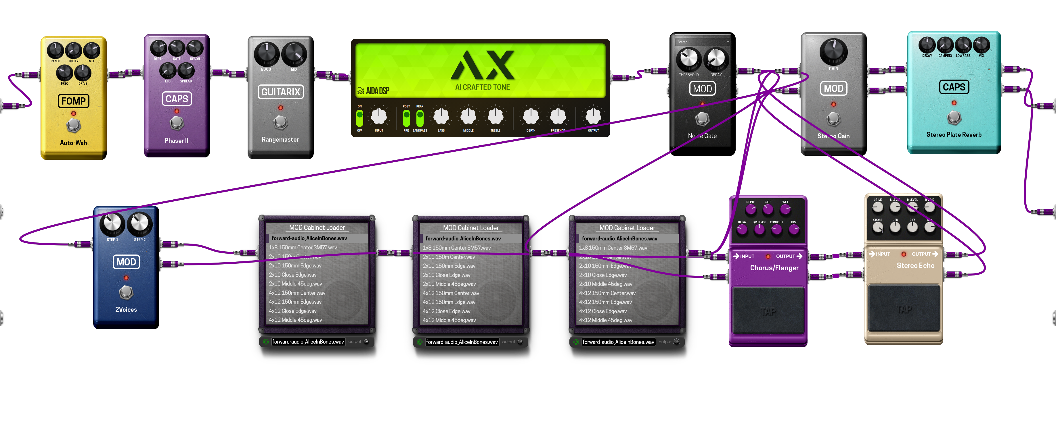 Pedalboard screenshot