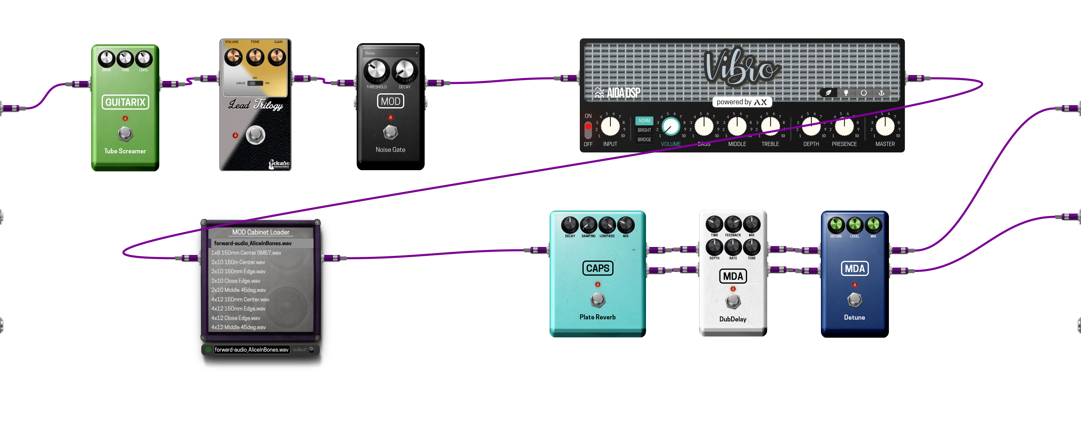 Pedalboard screenshot