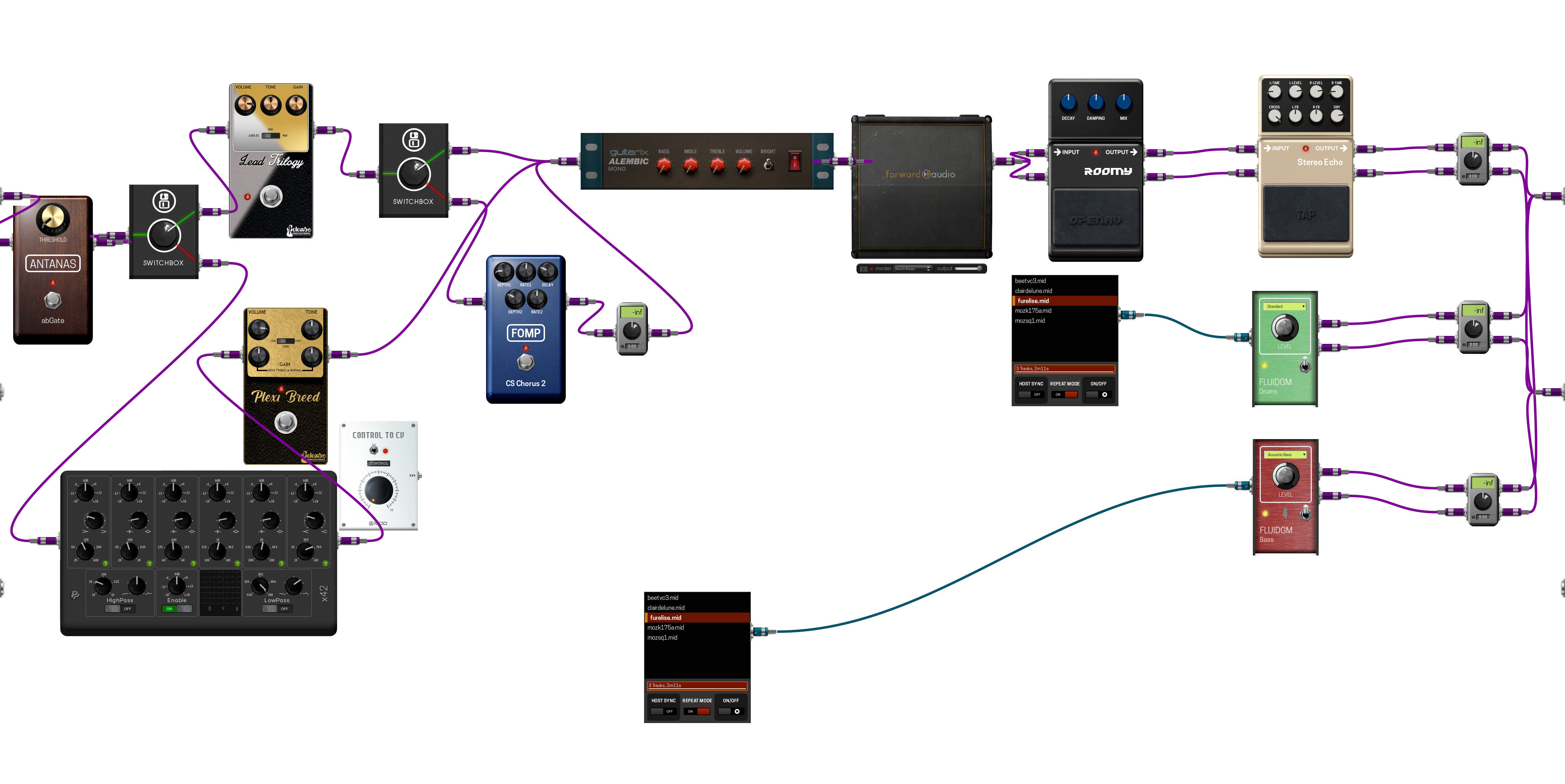 Pedalboard screenshot