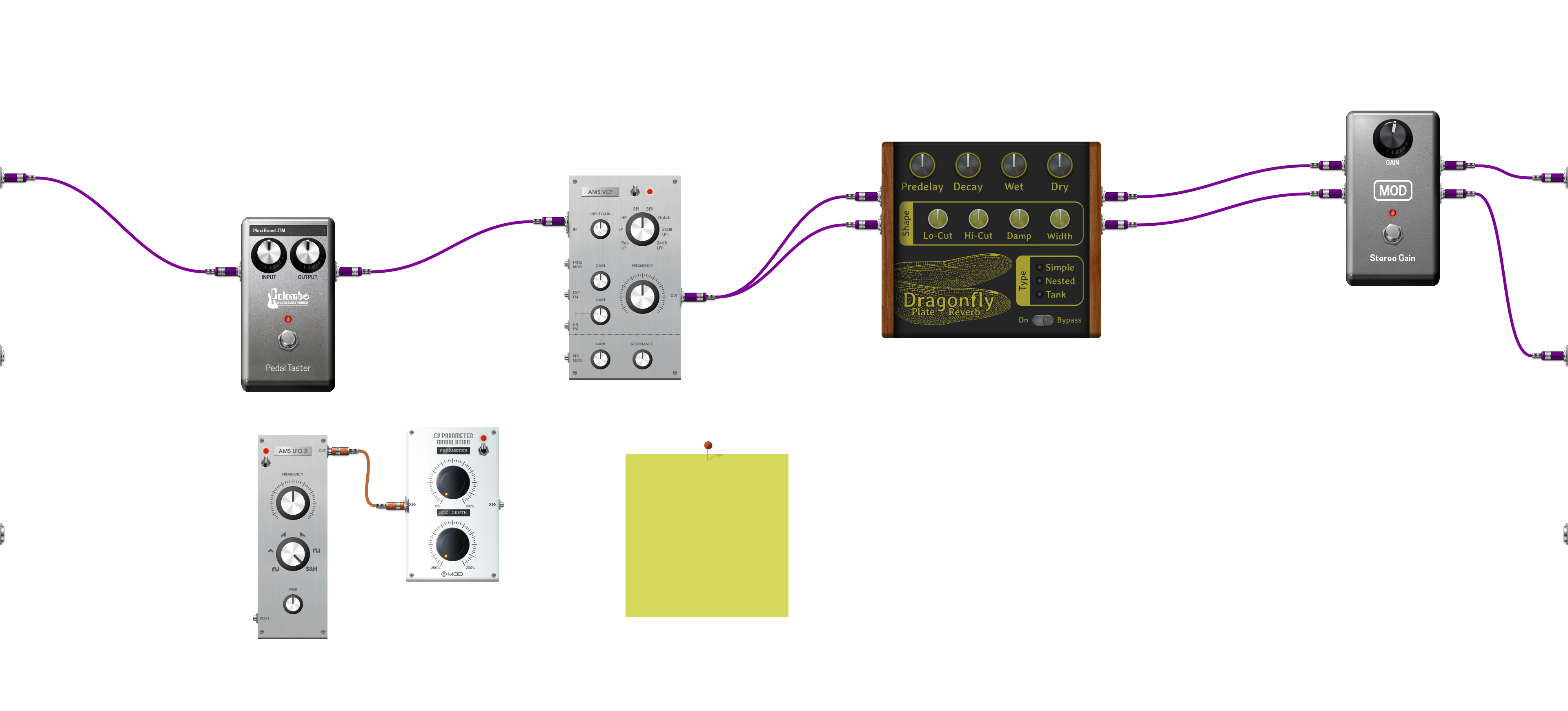 Pedalboard screenshot