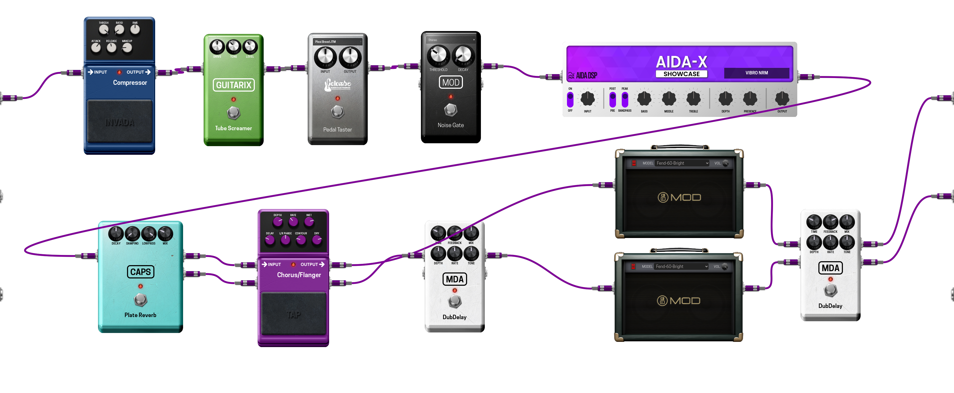 Pedalboard screenshot