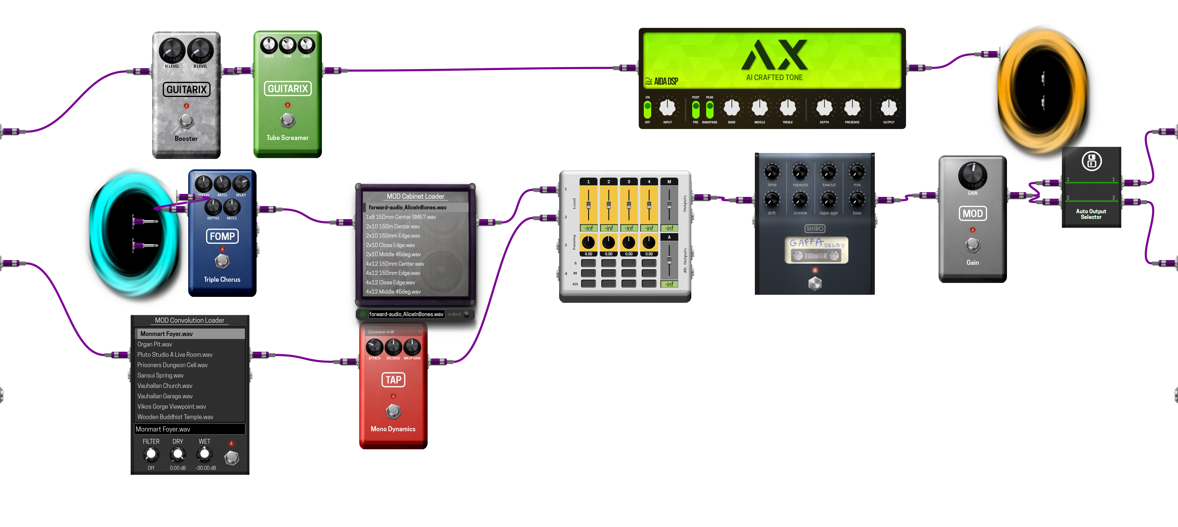 Pedalboard screenshot